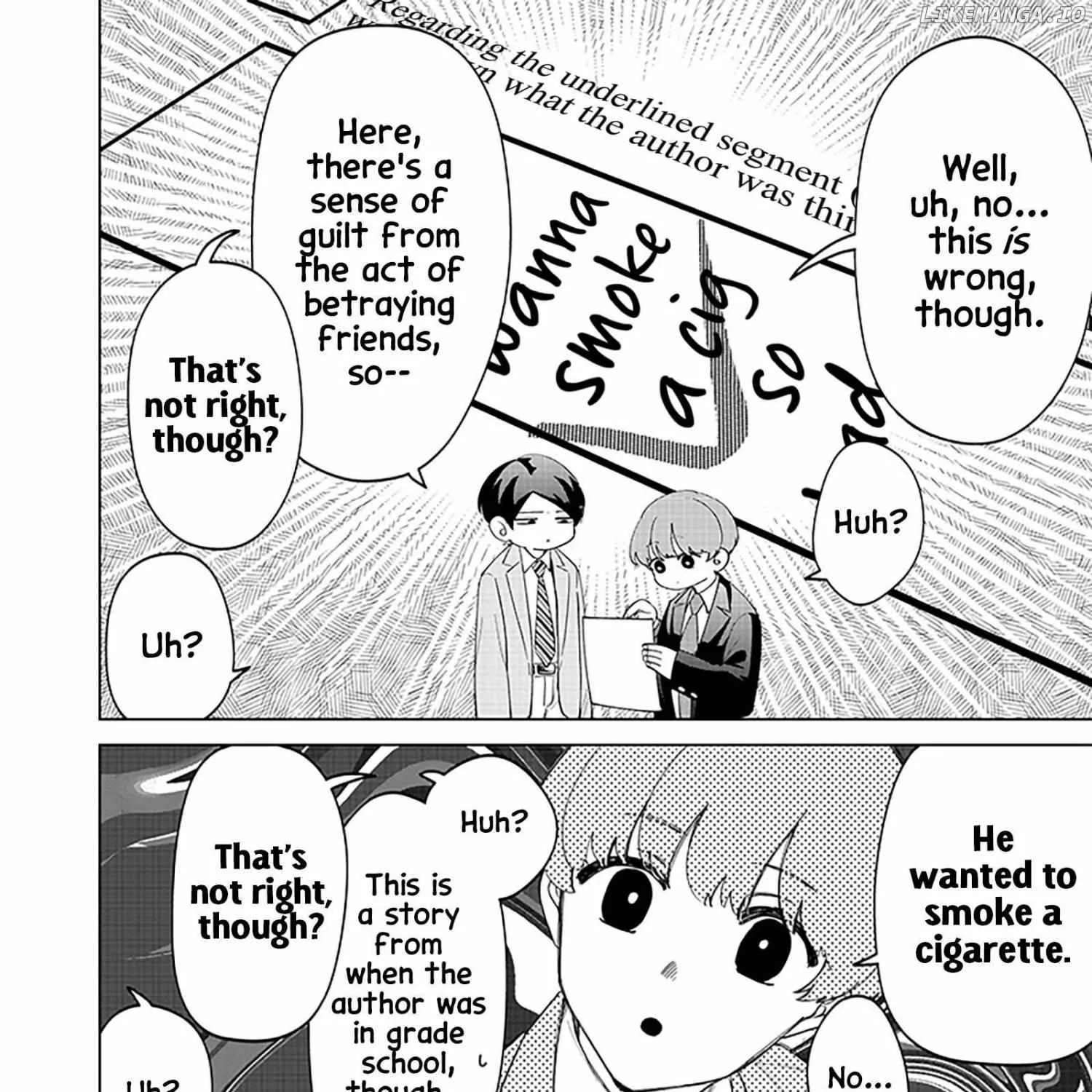 The Gals Who is Always Saying Insane Things. -My Daily Life at a Private Paranormal High School- Chapter 16 page 16 - 