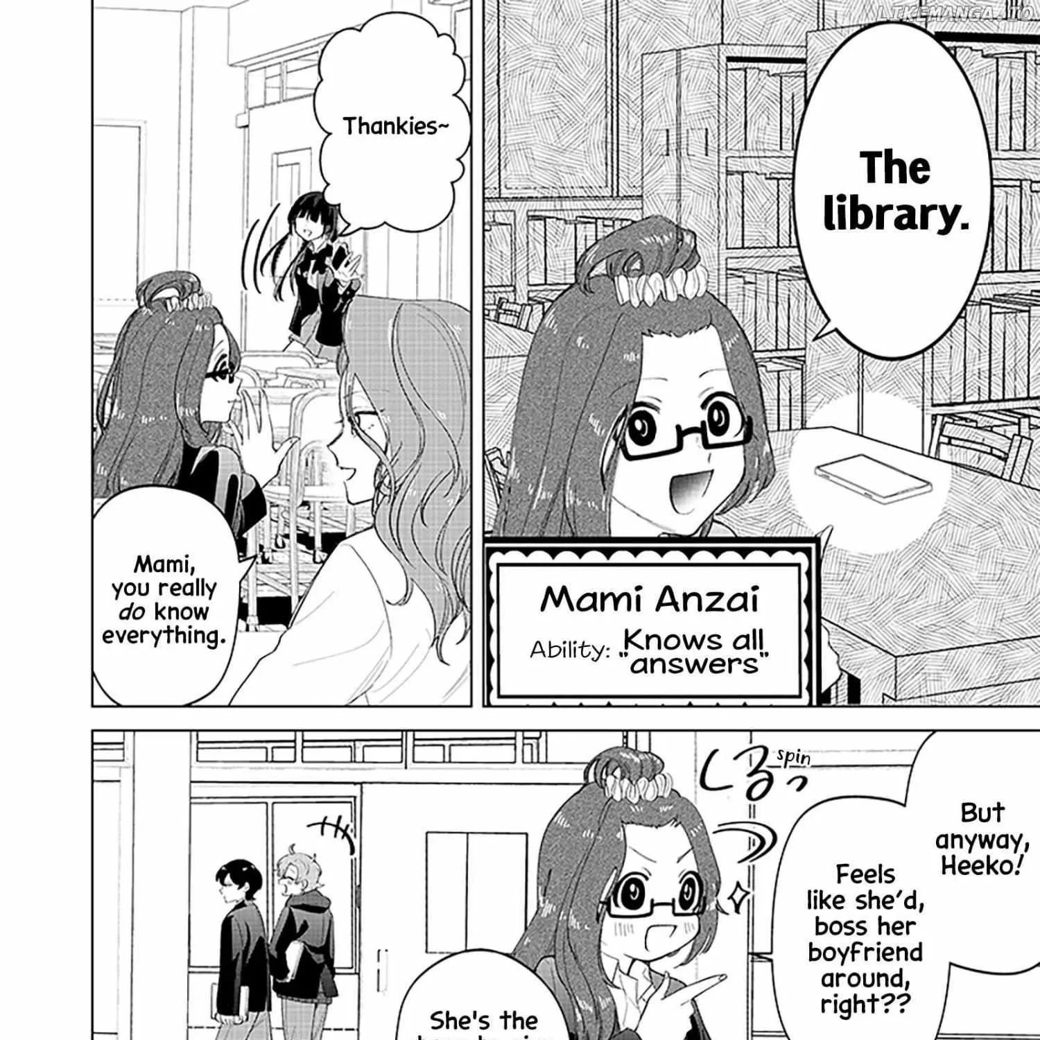 The Gals Who is Always Saying Insane Things. -My Daily Life at a Private Paranormal High School- Chapter 16 page 32 - 