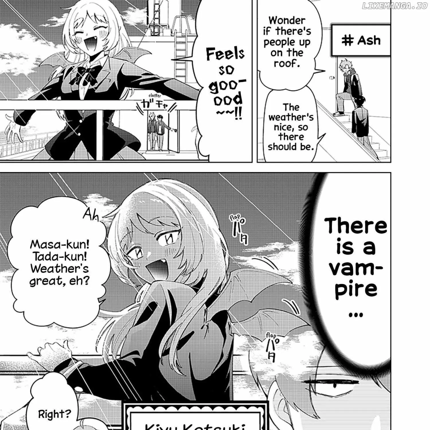 The Gals Who is Always Saying Insane Things. -My Daily Life at a Private Paranormal High School- Chapter 16 page 34 - 