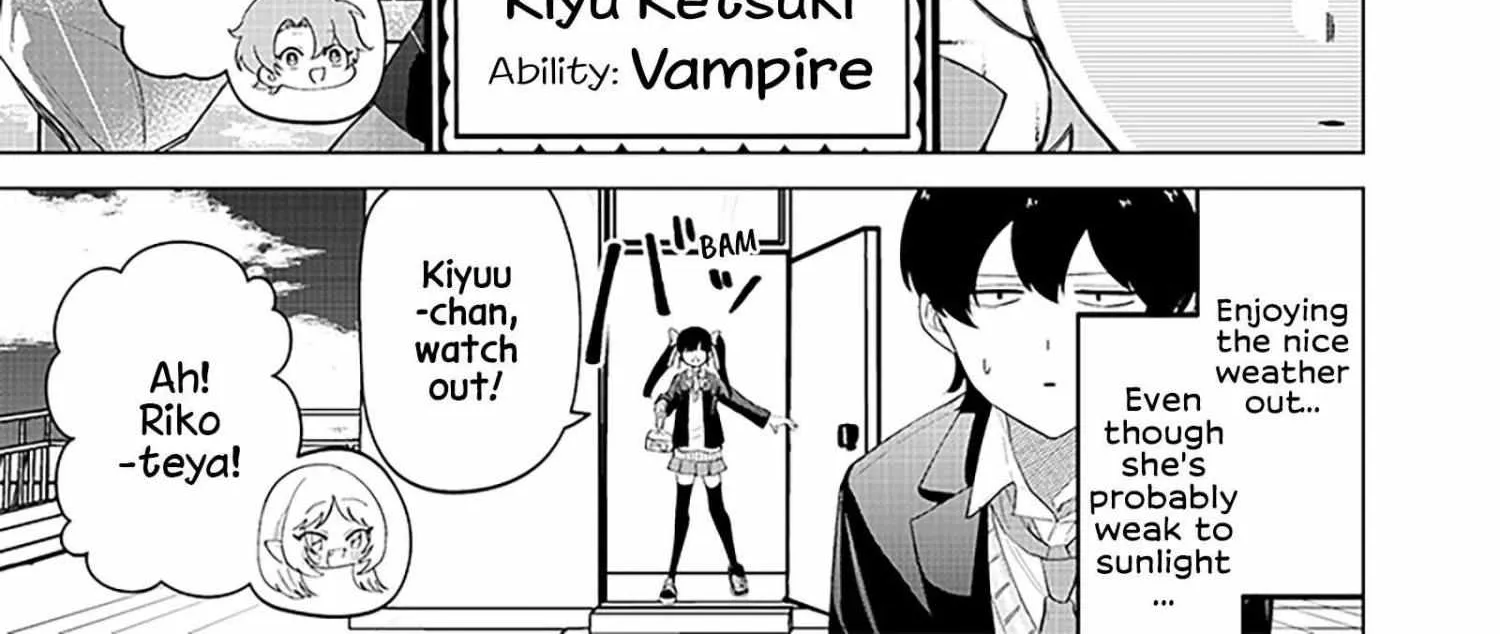 The Gals Who is Always Saying Insane Things. -My Daily Life at a Private Paranormal High School- Chapter 16 page 35 - 