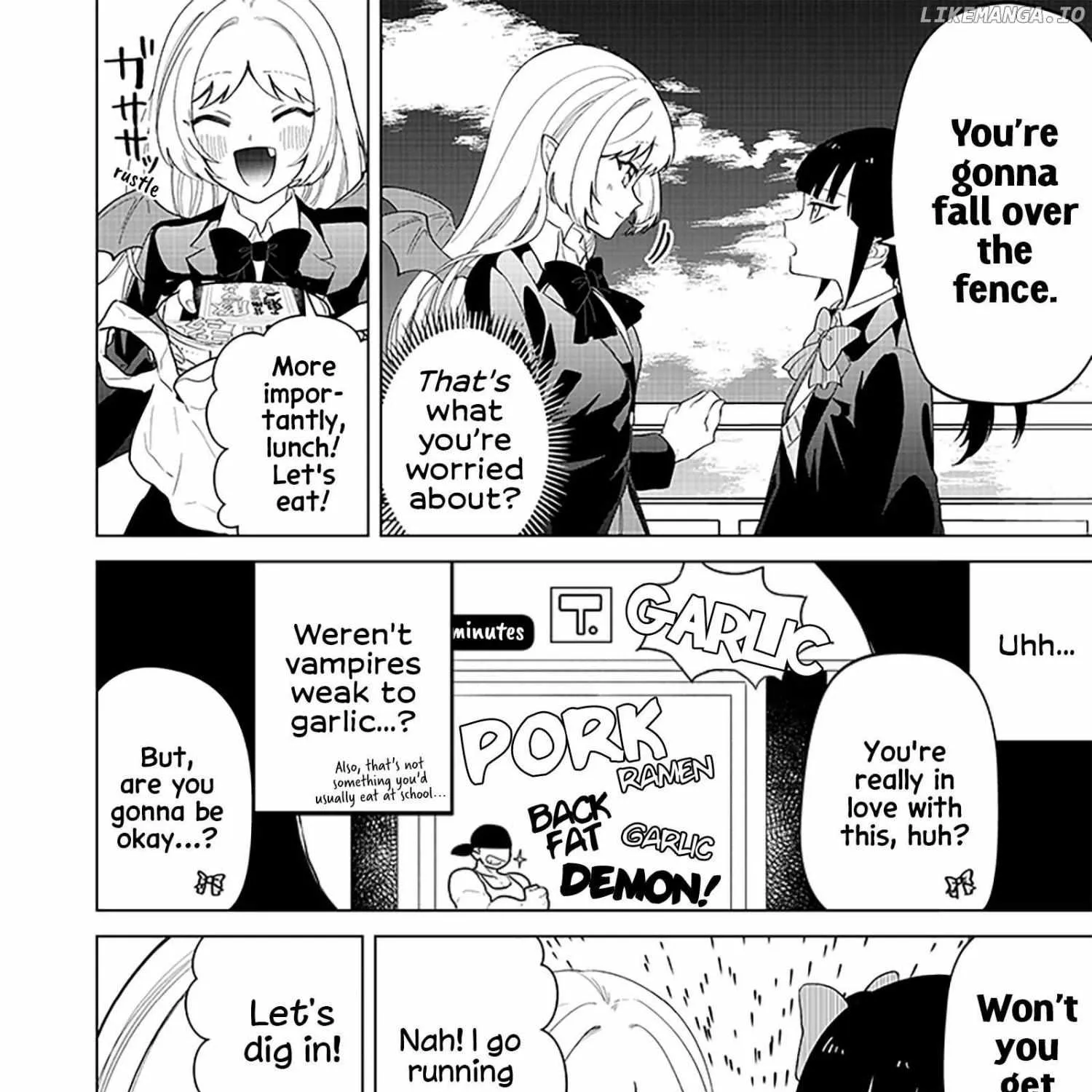 The Gals Who is Always Saying Insane Things. -My Daily Life at a Private Paranormal High School- Chapter 16 page 36 - 