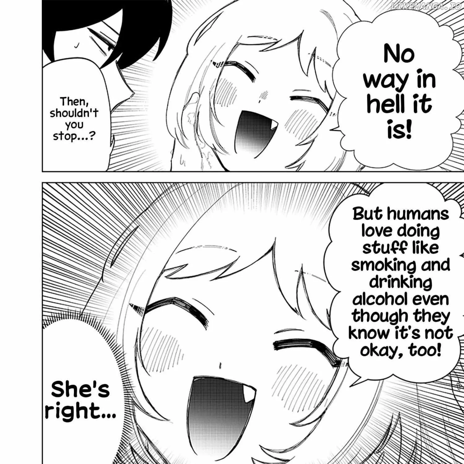 The Gals Who is Always Saying Insane Things. -My Daily Life at a Private Paranormal High School- Chapter 16 page 40 - 