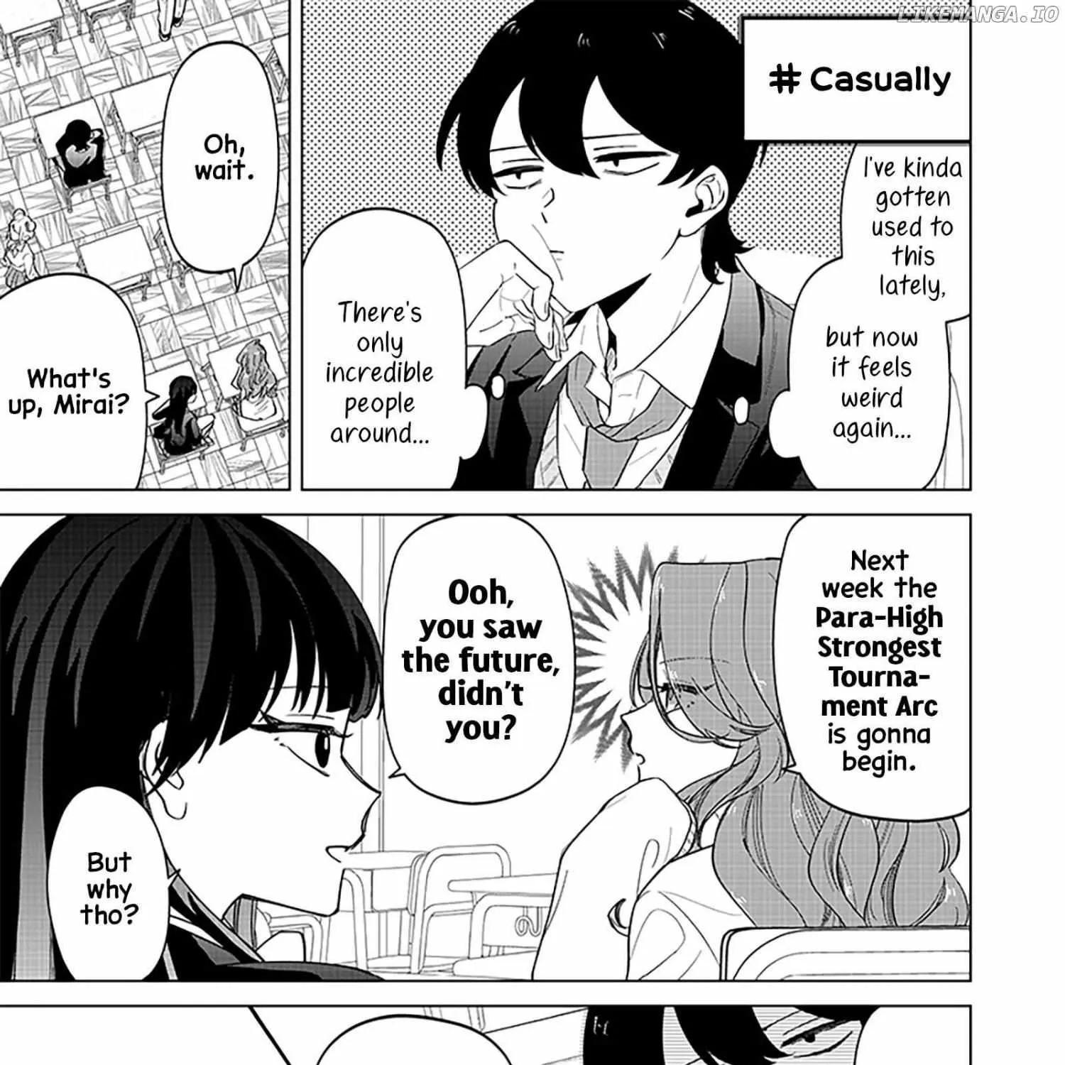 The Gals Who is Always Saying Insane Things. -My Daily Life at a Private Paranormal High School- Chapter 16 page 42 - 