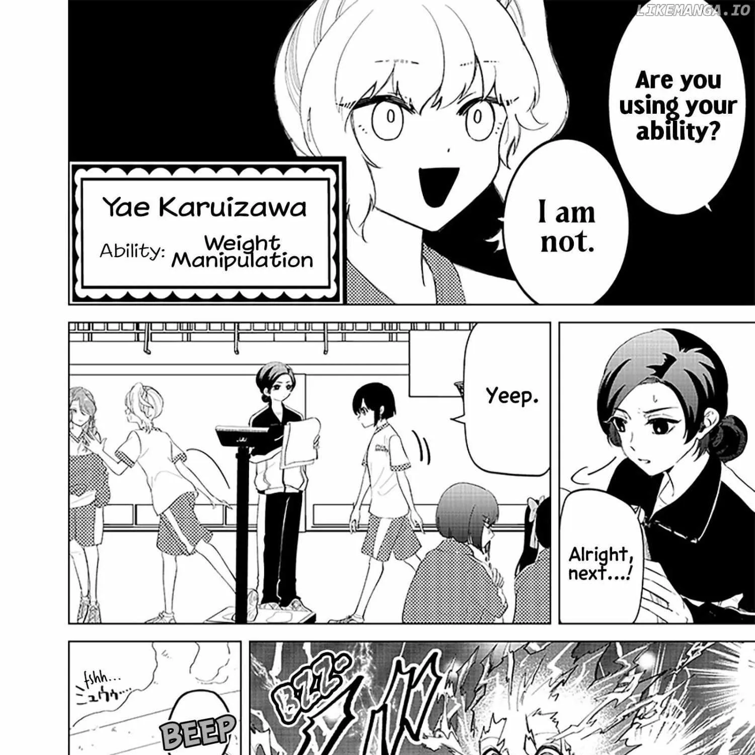 The Gals Who is Always Saying Insane Things. -My Daily Life at a Private Paranormal High School- Chapter 16 page 8 - 