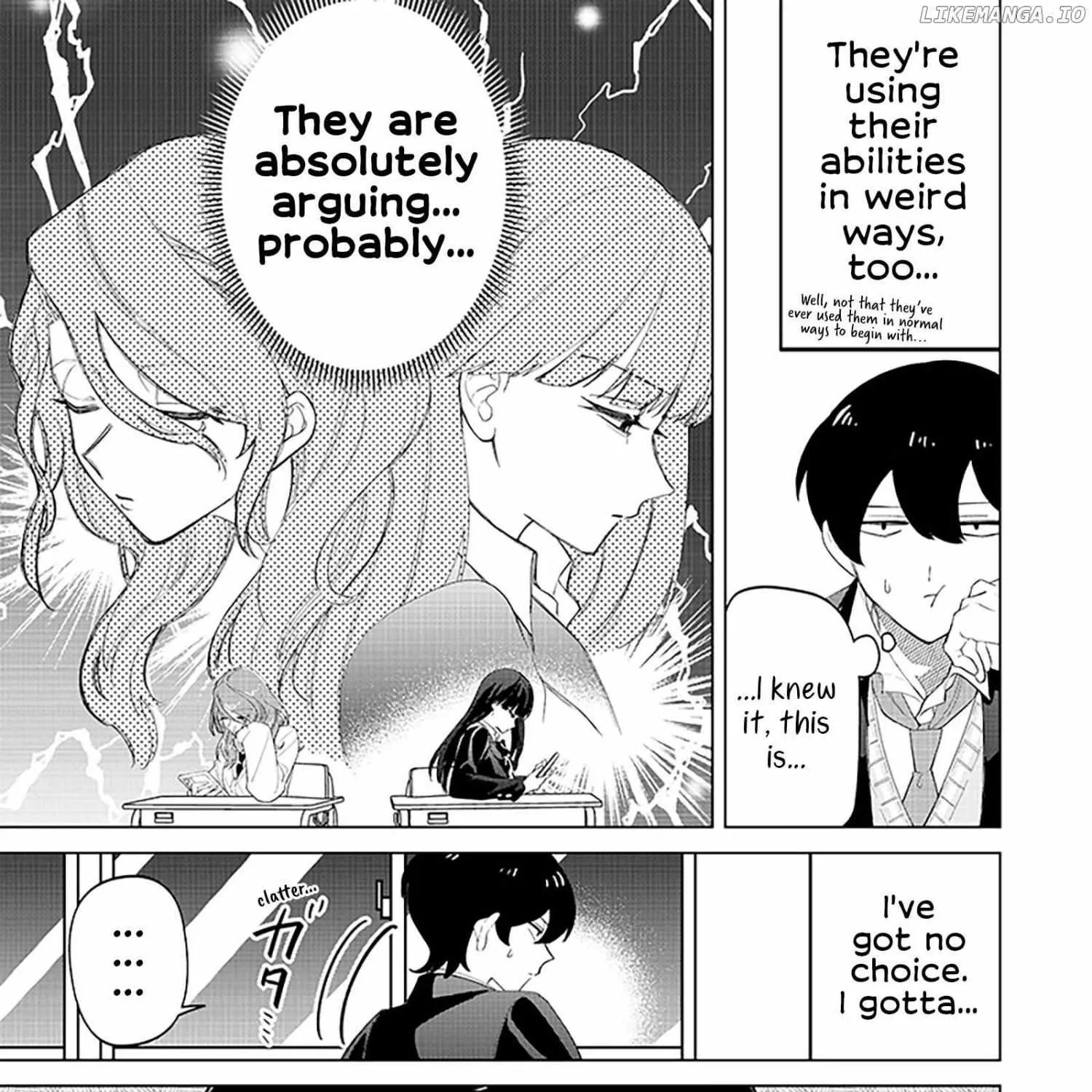 The Gals Who is Always Saying Insane Things. -My Daily Life at a Private Paranormal High School- Chapter 17 page 13 - 