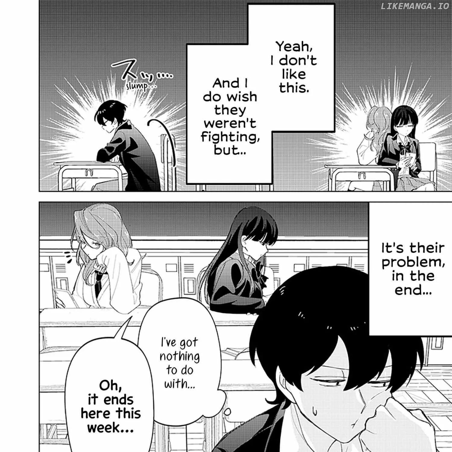 The Gals Who is Always Saying Insane Things. -My Daily Life at a Private Paranormal High School- Chapter 17 page 15 - 
