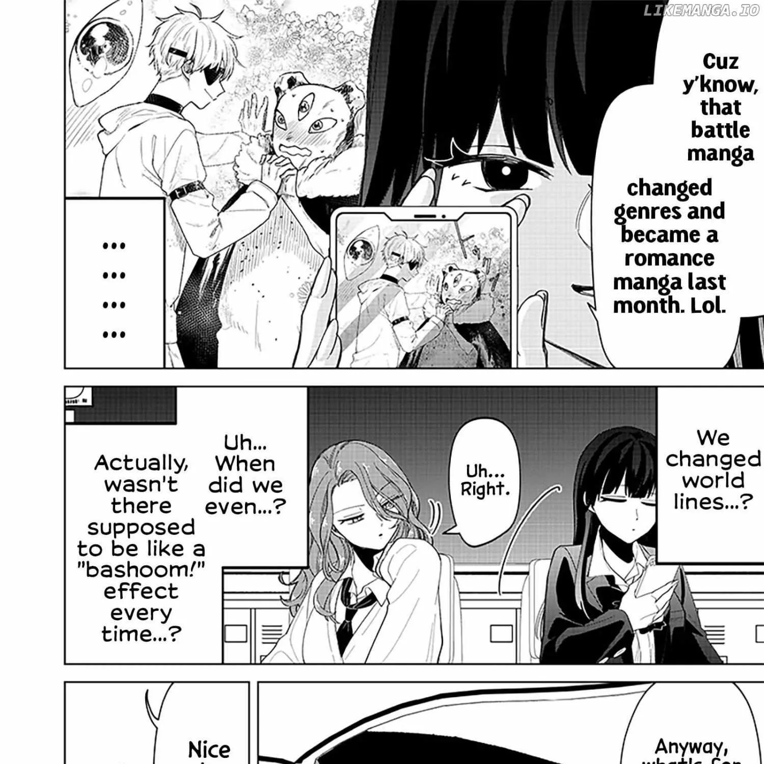 The Gals Who is Always Saying Insane Things. -My Daily Life at a Private Paranormal High School- Chapter 17 page 19 - 