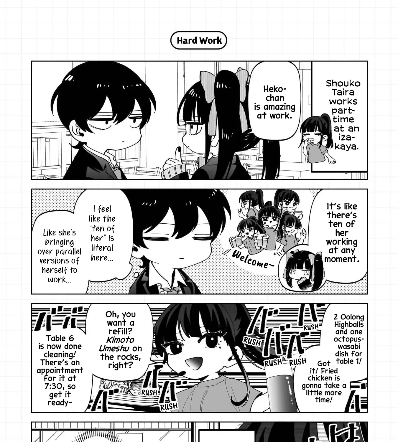 The Gals Who is Always Saying Insane Things. -My Daily Life at a Private Paranormal High School- Chapter 18.5 page 13 - 