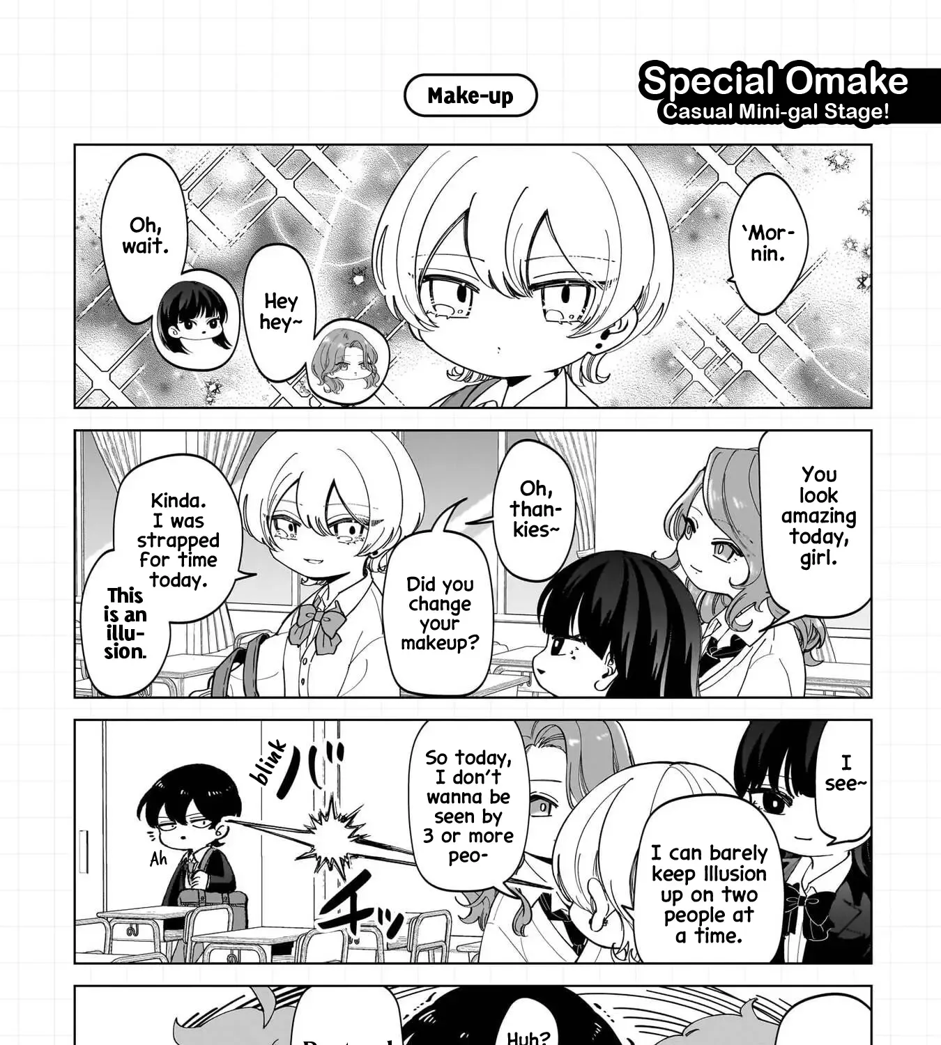 The Gals Who is Always Saying Insane Things. -My Daily Life at a Private Paranormal High School- Chapter 18.5 page 19 - 