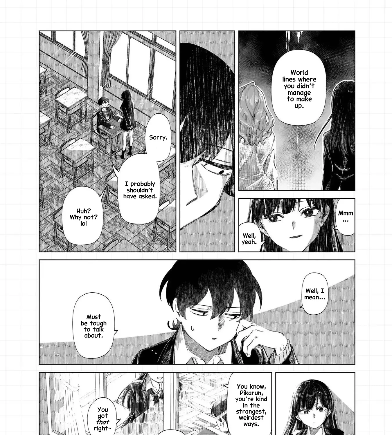 The Gals Who is Always Saying Insane Things. -My Daily Life at a Private Paranormal High School- Chapter 18.5 page 29 - 