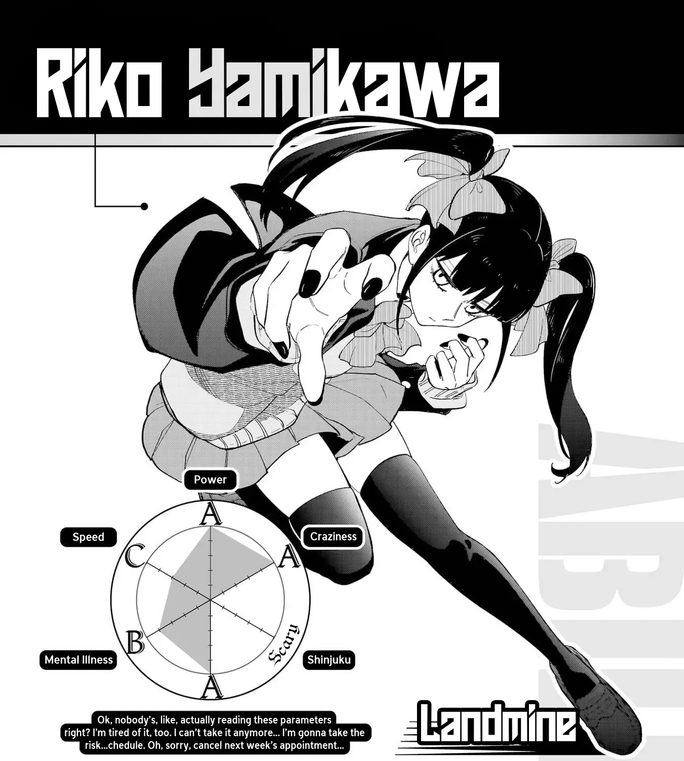 The Gals Who is Always Saying Insane Things. -My Daily Life at a Private Paranormal High School- Chapter 18.5 page 7 - 