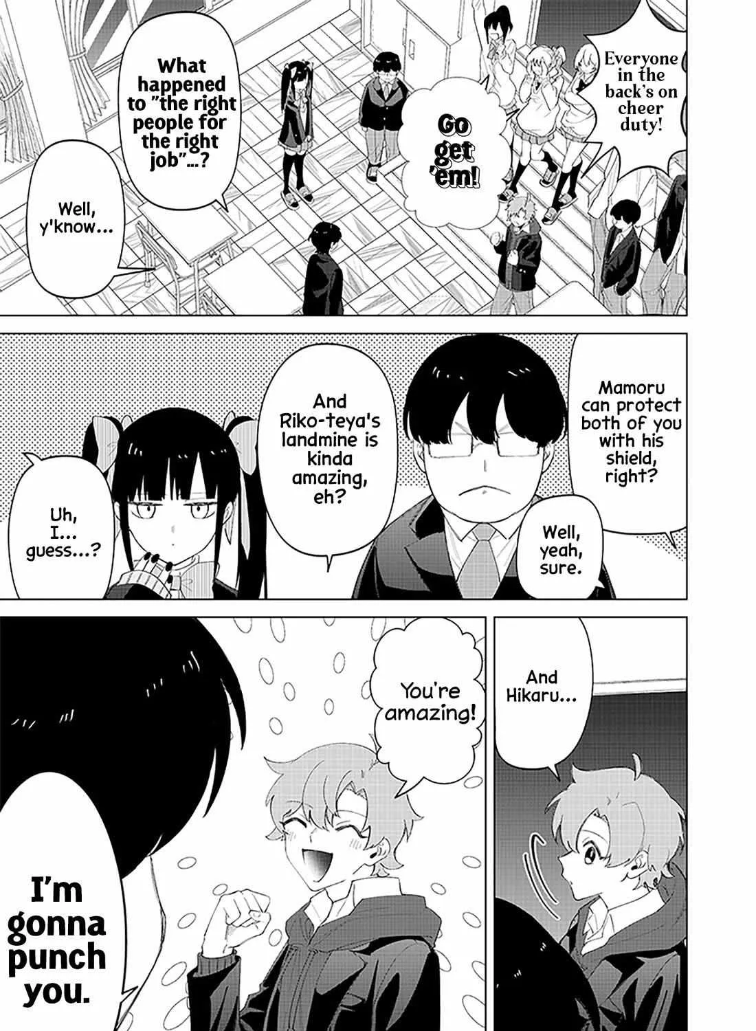 The Gals Who is Always Saying Insane Things. -My Daily Life at a Private Paranormal High School- Chapter 18 page 22 - 