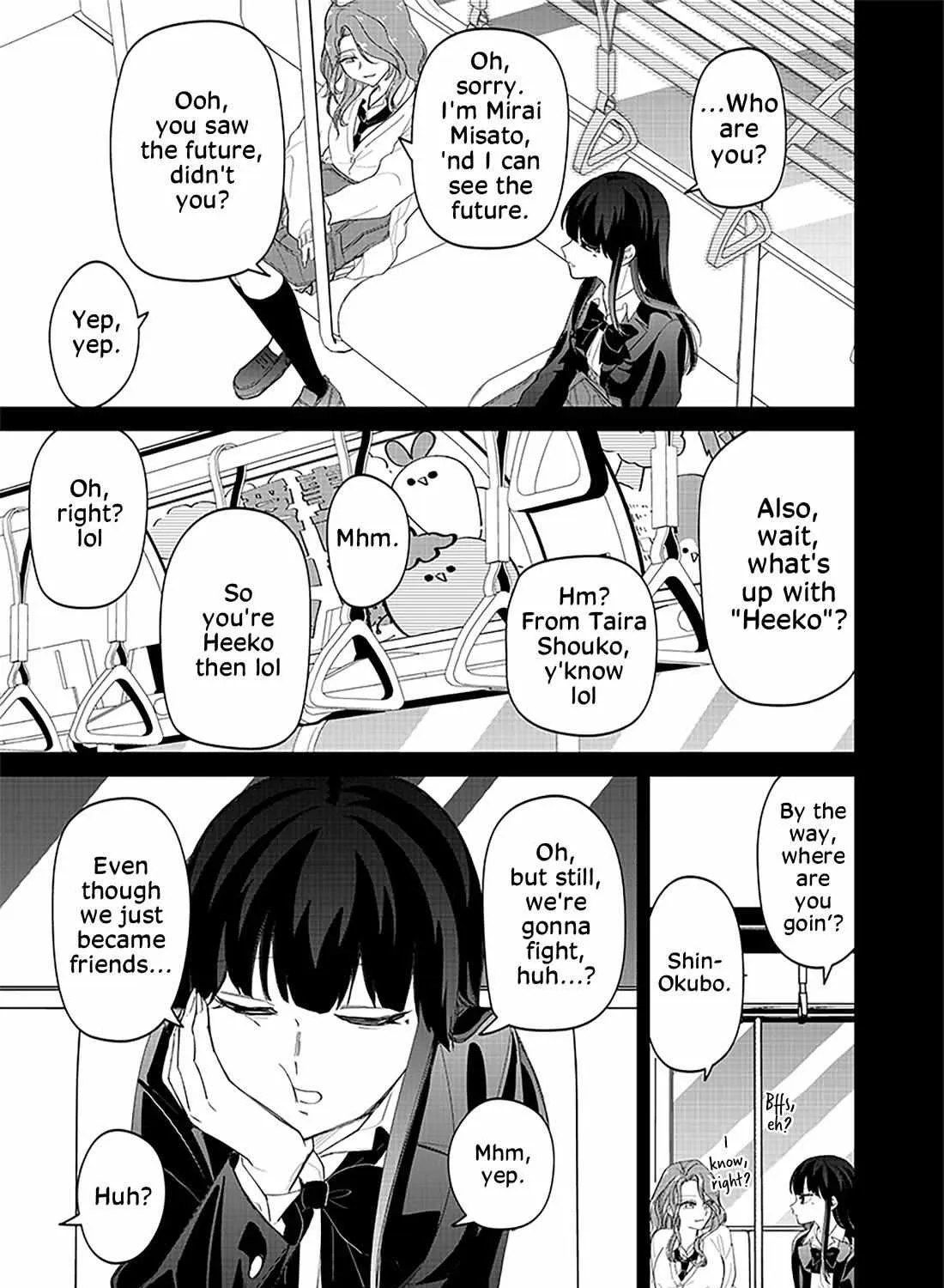 The Gals Who is Always Saying Insane Things. -My Daily Life at a Private Paranormal High School- Chapter 18 page 34 - 