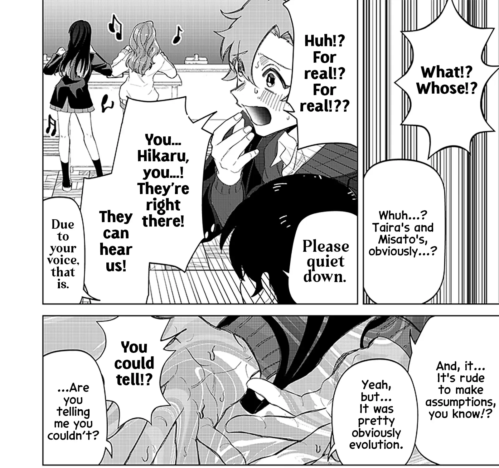 The Gals Who is Always Saying Insane Things. -My Daily Life at a Private Paranormal High School- Chapter 19 page 12 - 