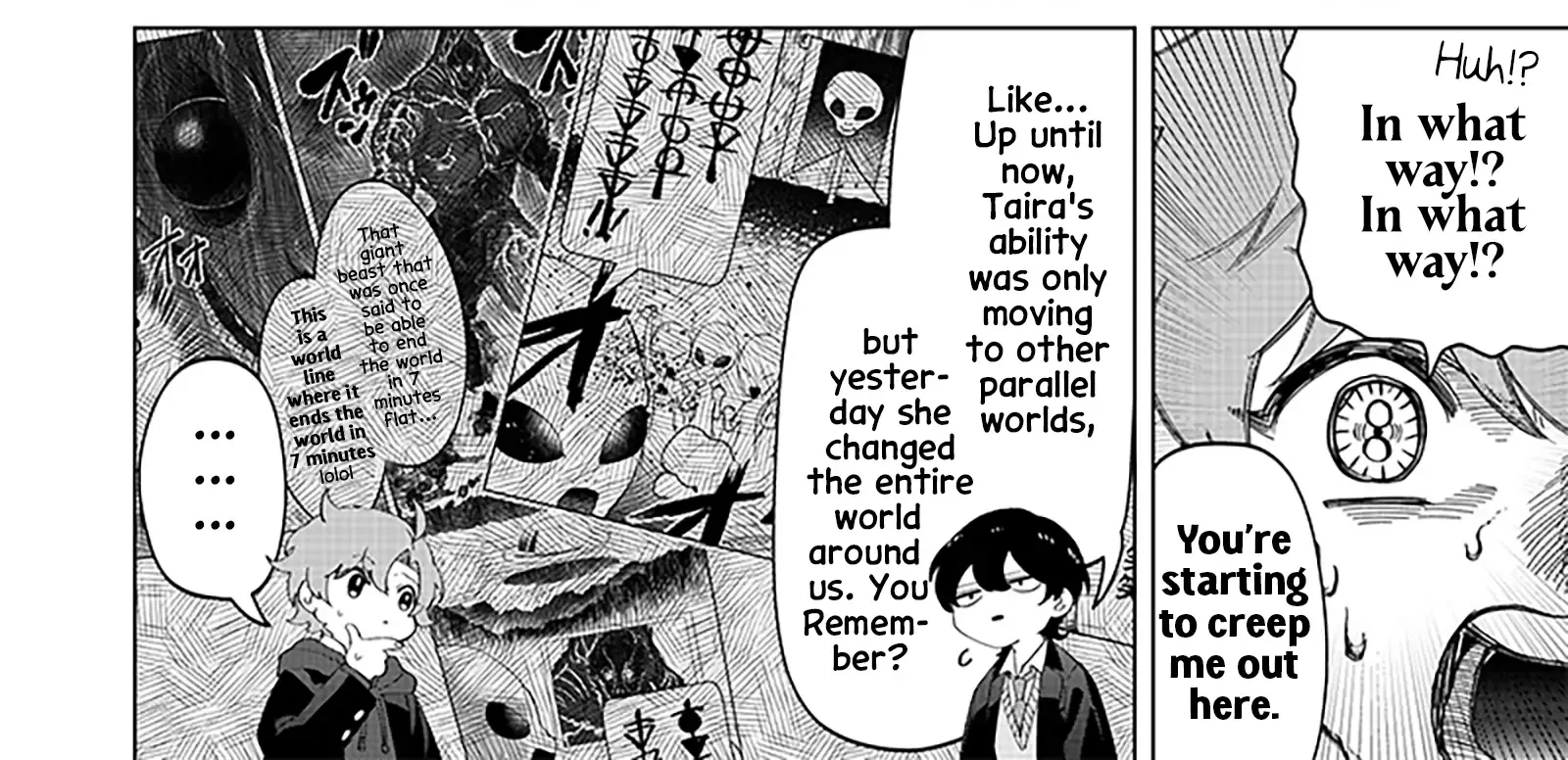 The Gals Who is Always Saying Insane Things. -My Daily Life at a Private Paranormal High School- Chapter 19 page 13 - 