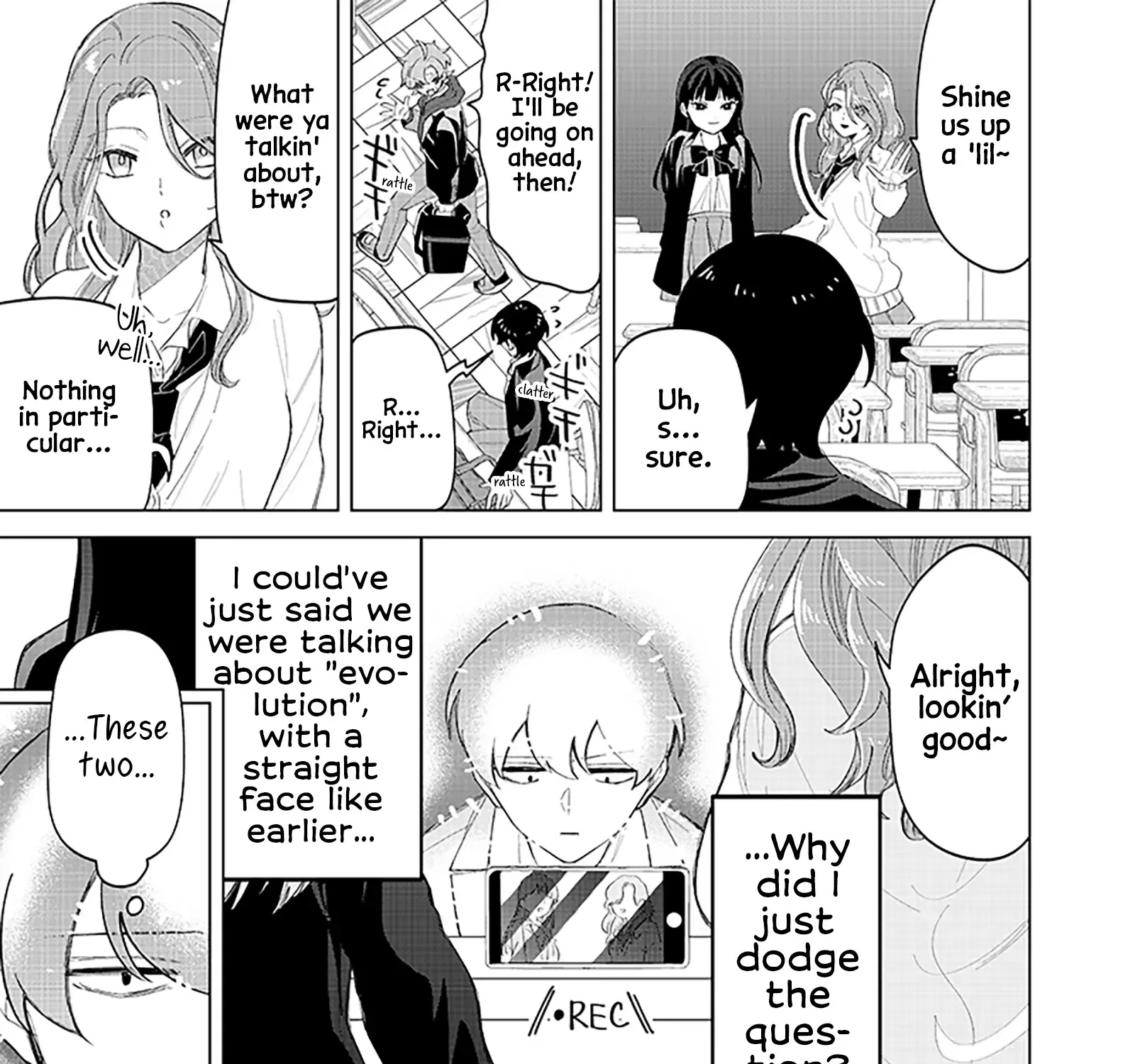 The Gals Who is Always Saying Insane Things. -My Daily Life at a Private Paranormal High School- Chapter 19 page 18 - 