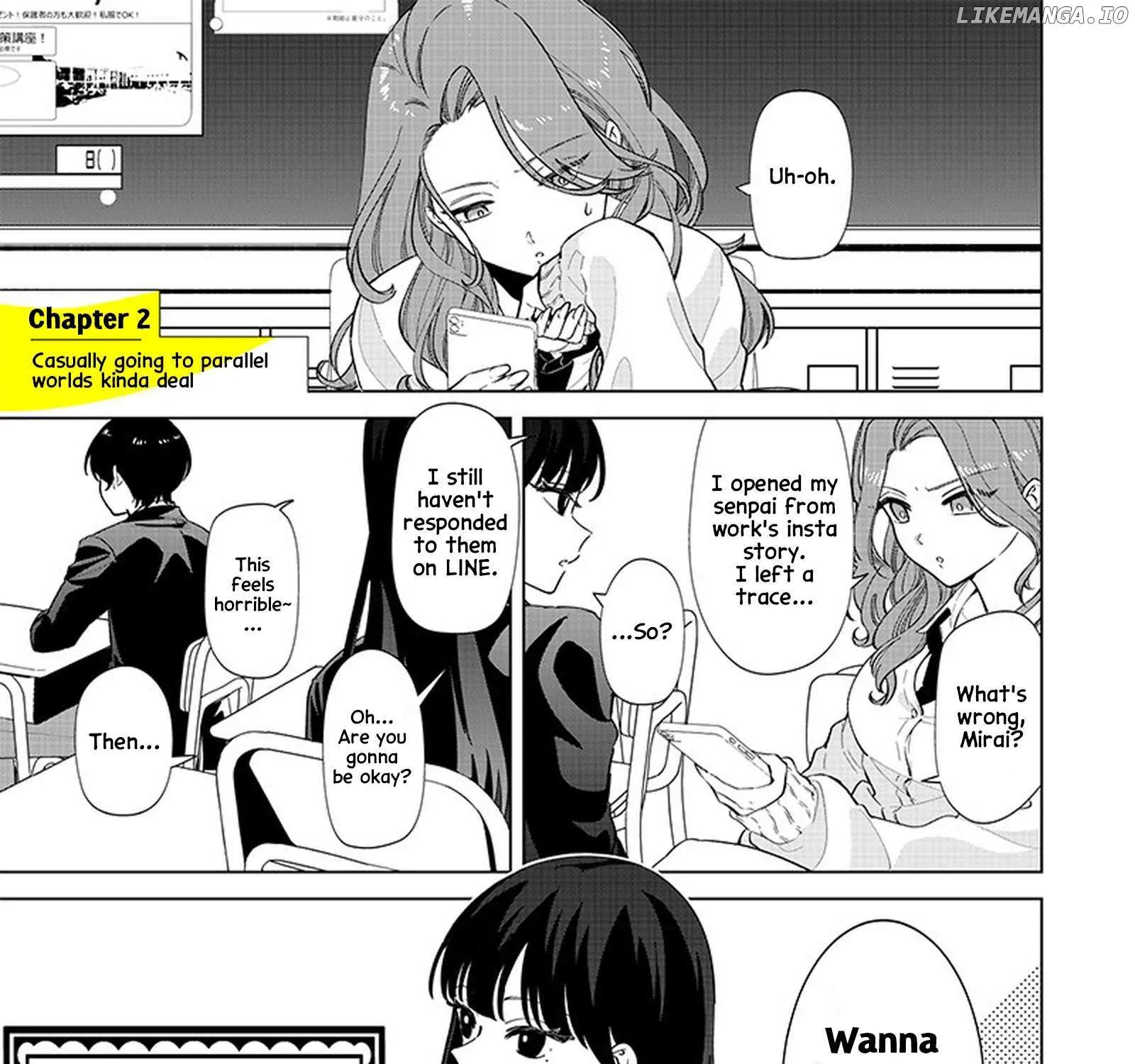 The Gals Who is Always Saying Insane Things. -My Daily Life at a Private Paranormal High School- Chapter 2 page 4 - 