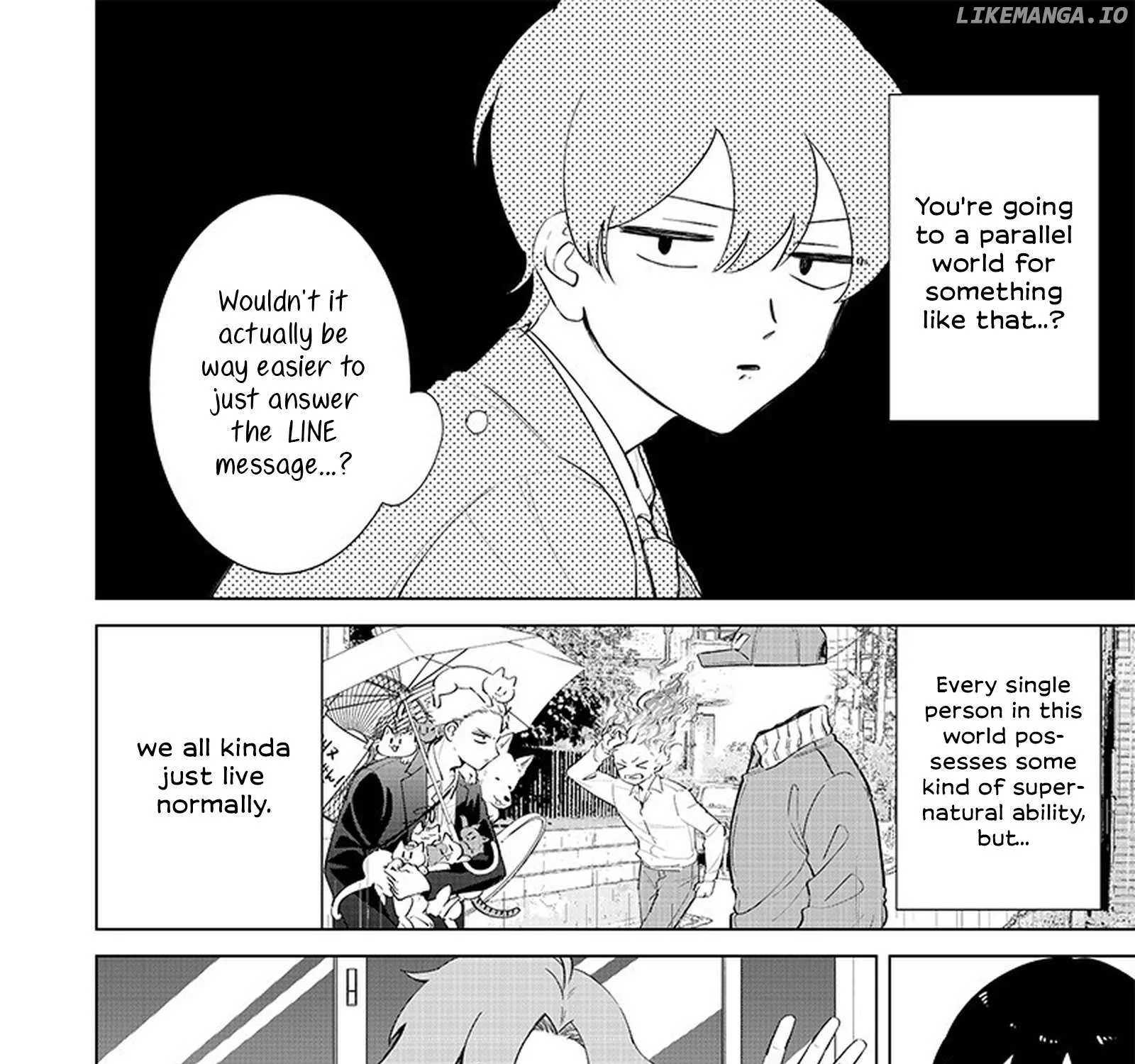 The Gals Who is Always Saying Insane Things. -My Daily Life at a Private Paranormal High School- Chapter 2 page 6 - 