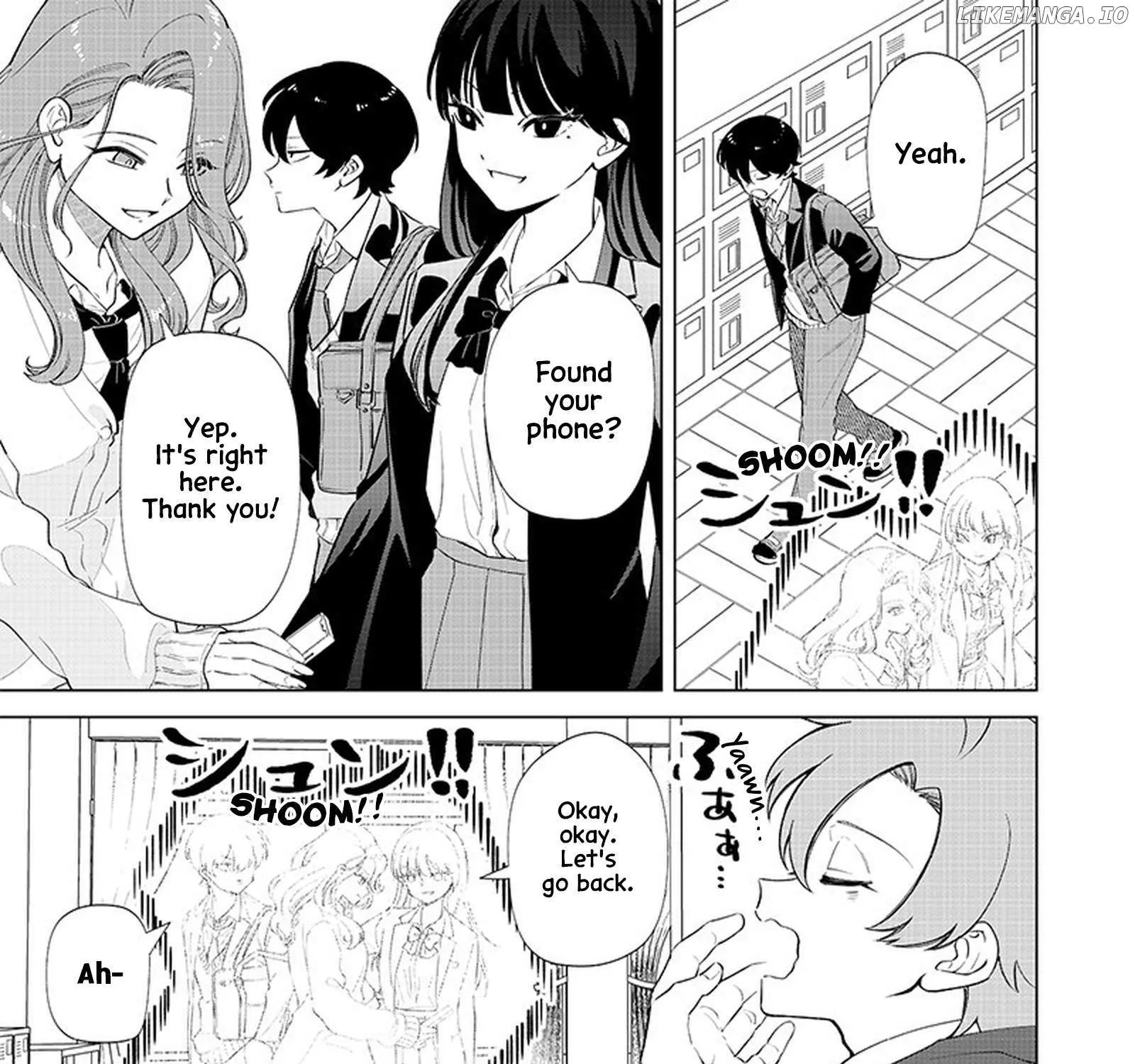 The Gals Who is Always Saying Insane Things. -My Daily Life at a Private Paranormal High School- Chapter 2 page 8 - 