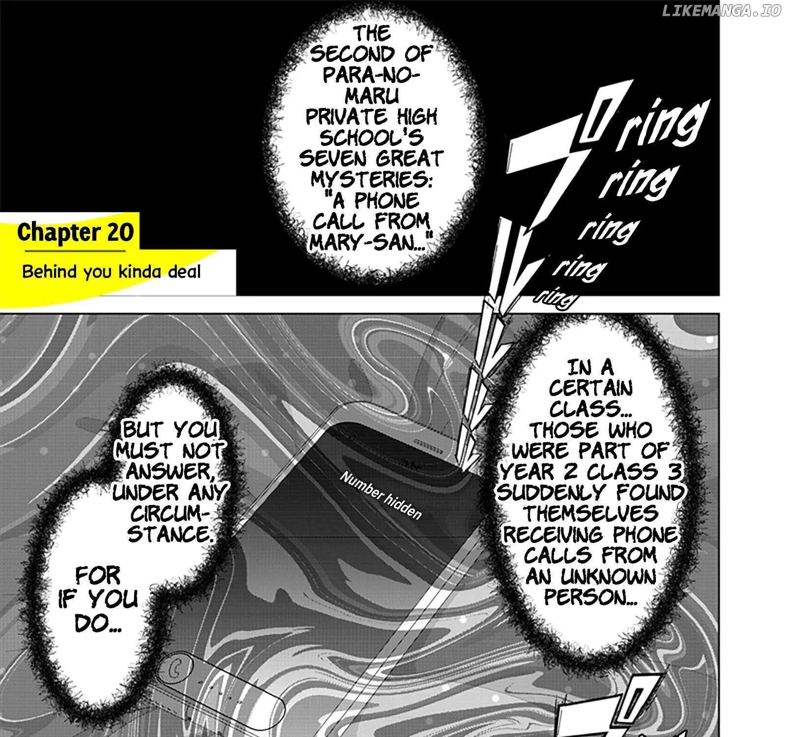 The Gals Who is Always Saying Insane Things. -My Daily Life at a Private Paranormal High School- Chapter 20 page 1 - 