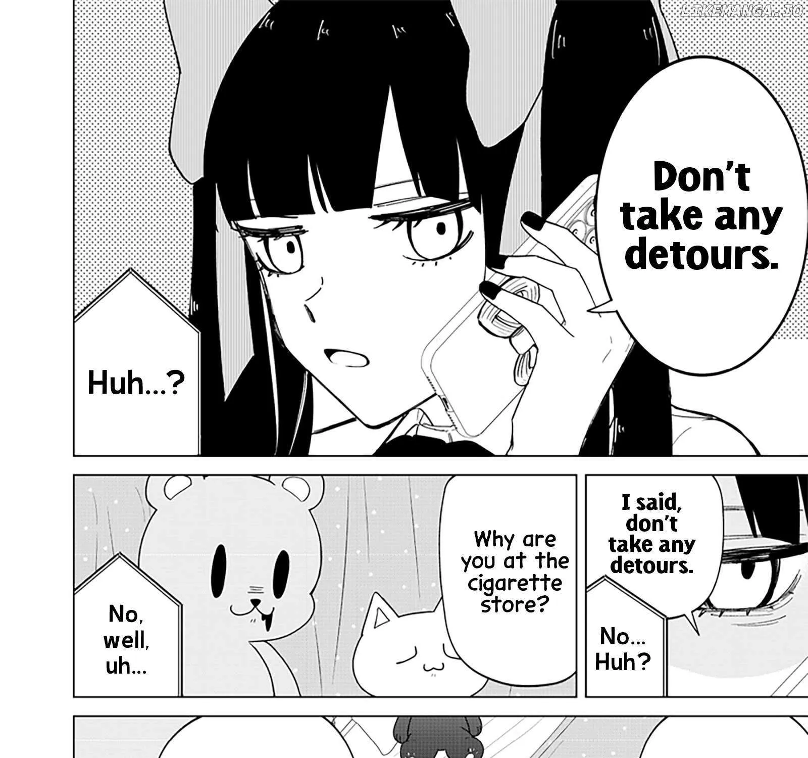 The Gals Who is Always Saying Insane Things. -My Daily Life at a Private Paranormal High School- Chapter 20 page 7 - 