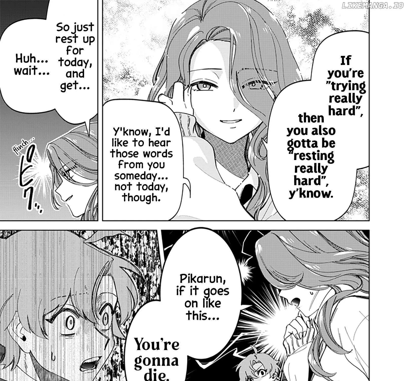 The Gals Who is Always Saying Insane Things. -My Daily Life at a Private Paranormal High School- Chapter 22 page 13 - 