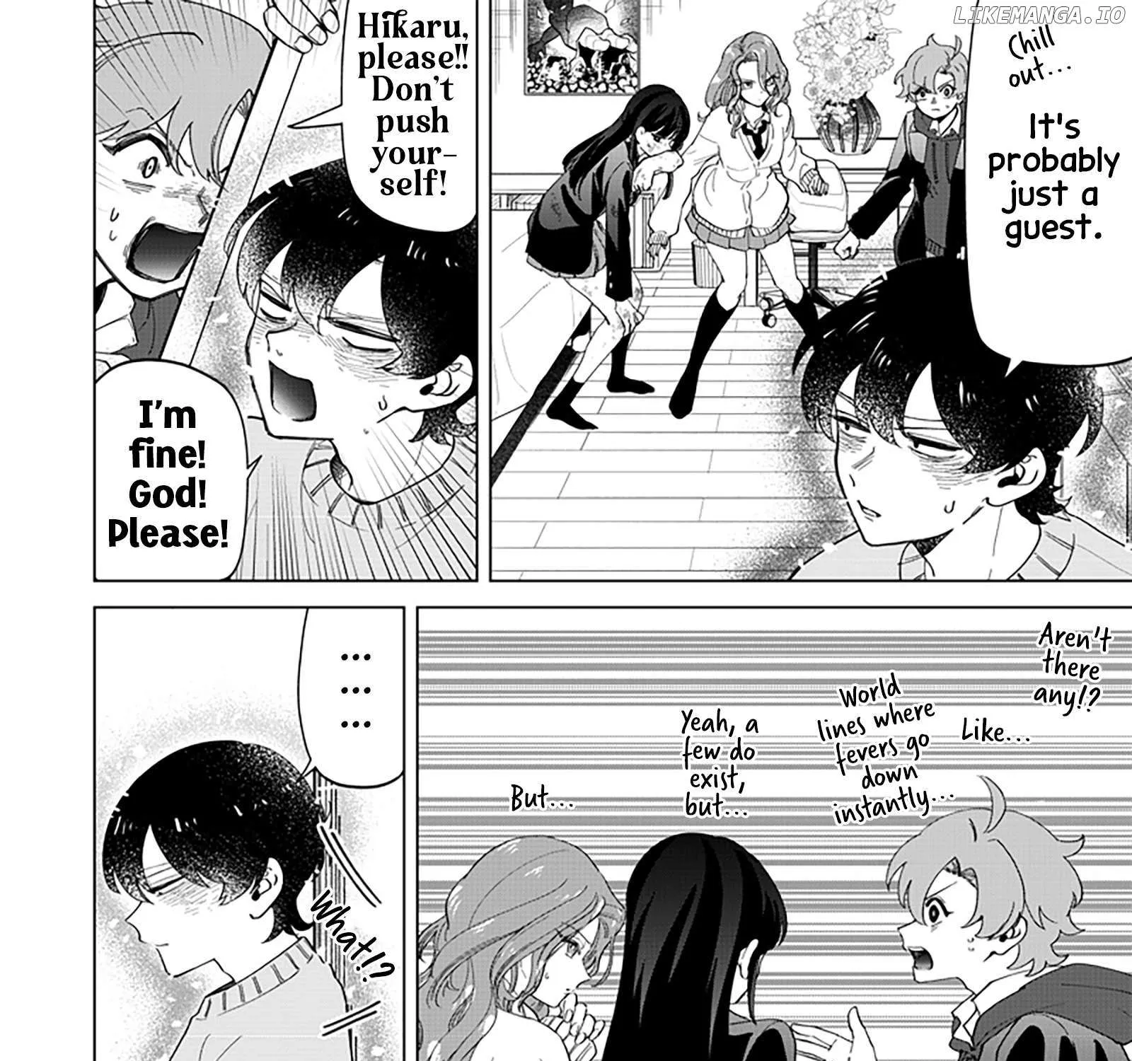 The Gals Who is Always Saying Insane Things. -My Daily Life at a Private Paranormal High School- Chapter 22 page 23 - 
