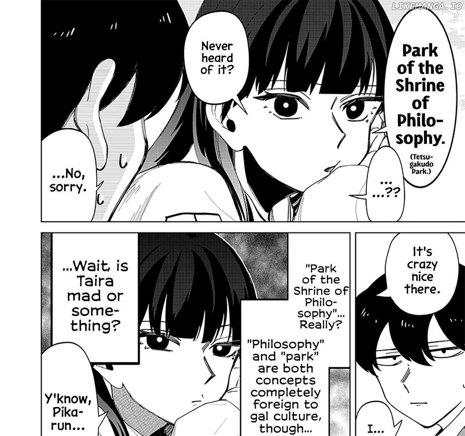 The Gals Who is Always Saying Insane Things. -My Daily Life at a Private Paranormal High School- Chapter 23 page 13 - 