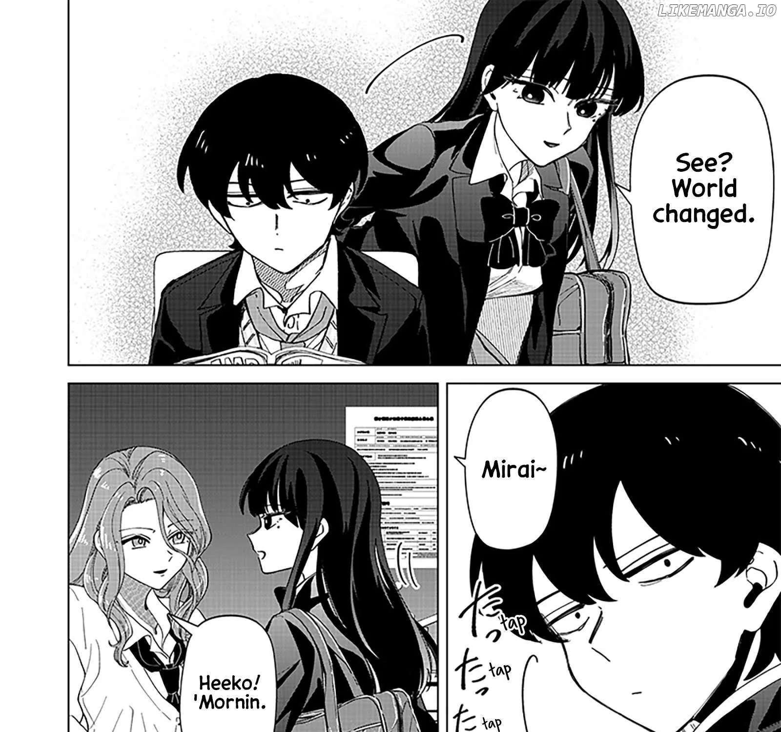 The Gals Who is Always Saying Insane Things. -My Daily Life at a Private Paranormal High School- Chapter 23 page 25 - 