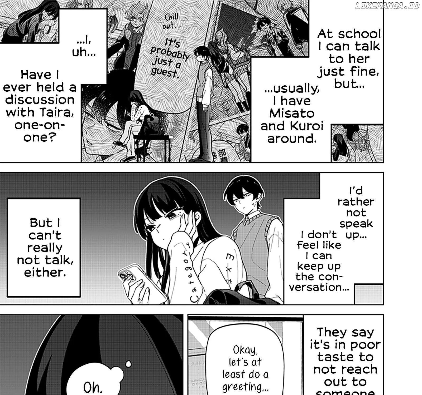 The Gals Who is Always Saying Insane Things. -My Daily Life at a Private Paranormal High School- Chapter 23 page 5 - 