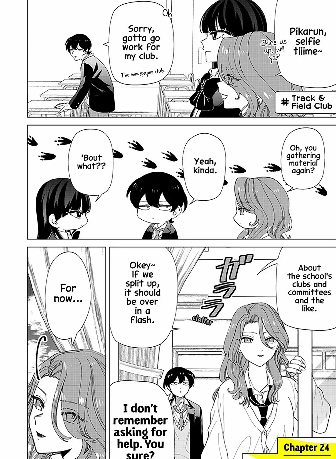The Gals Who is Always Saying Insane Things. -My Daily Life at a Private Paranormal High School- Chapter 24.1 page 2 - 