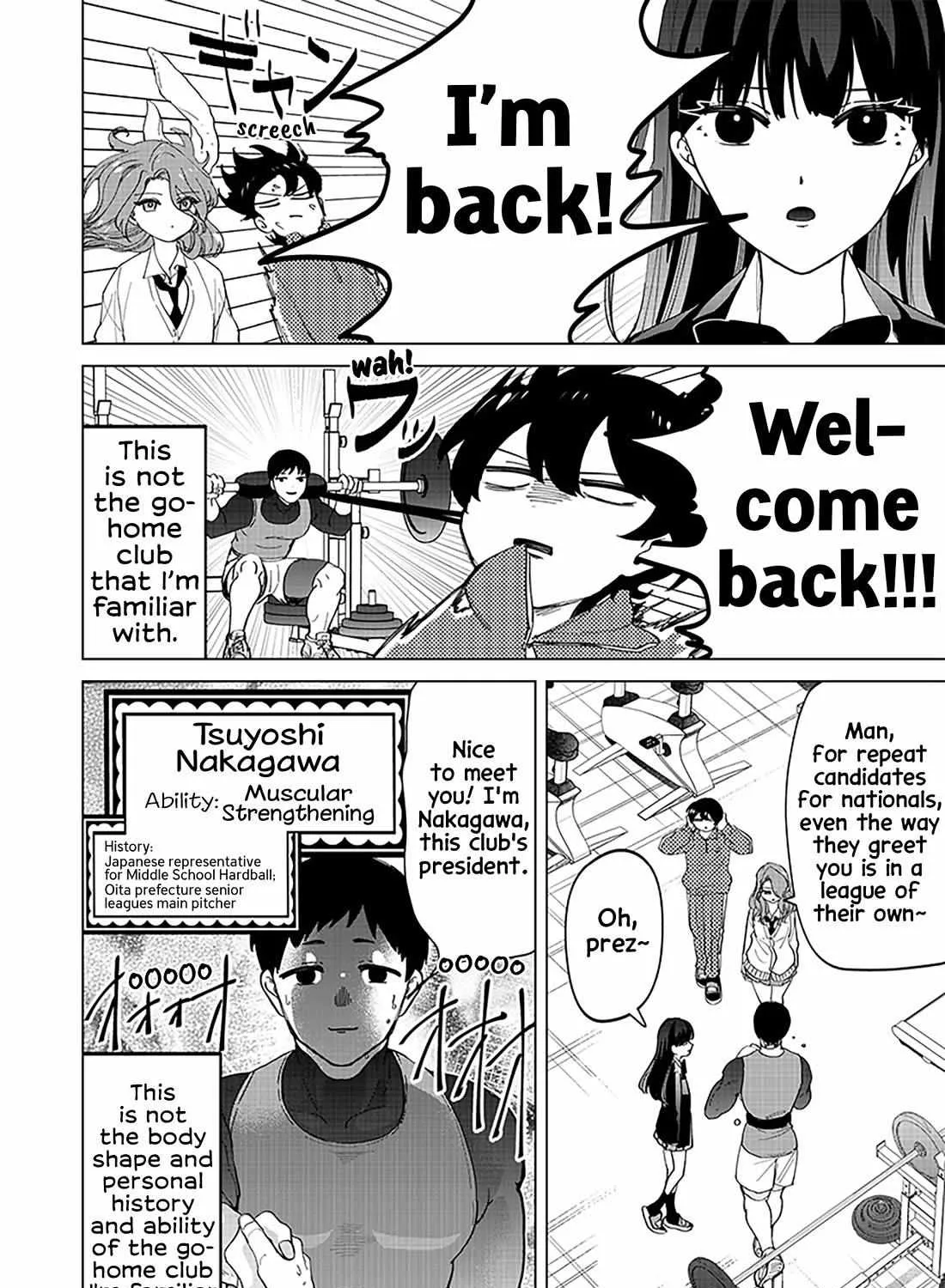 The Gals Who is Always Saying Insane Things. -My Daily Life at a Private Paranormal High School- Chapter 24.1 page 18 - 
