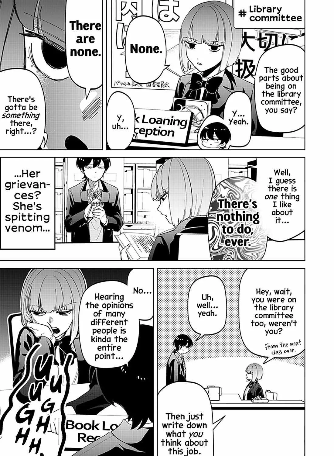 The Gals Who is Always Saying Insane Things. -My Daily Life at a Private Paranormal High School- Chapter 24.1 page 24 - 