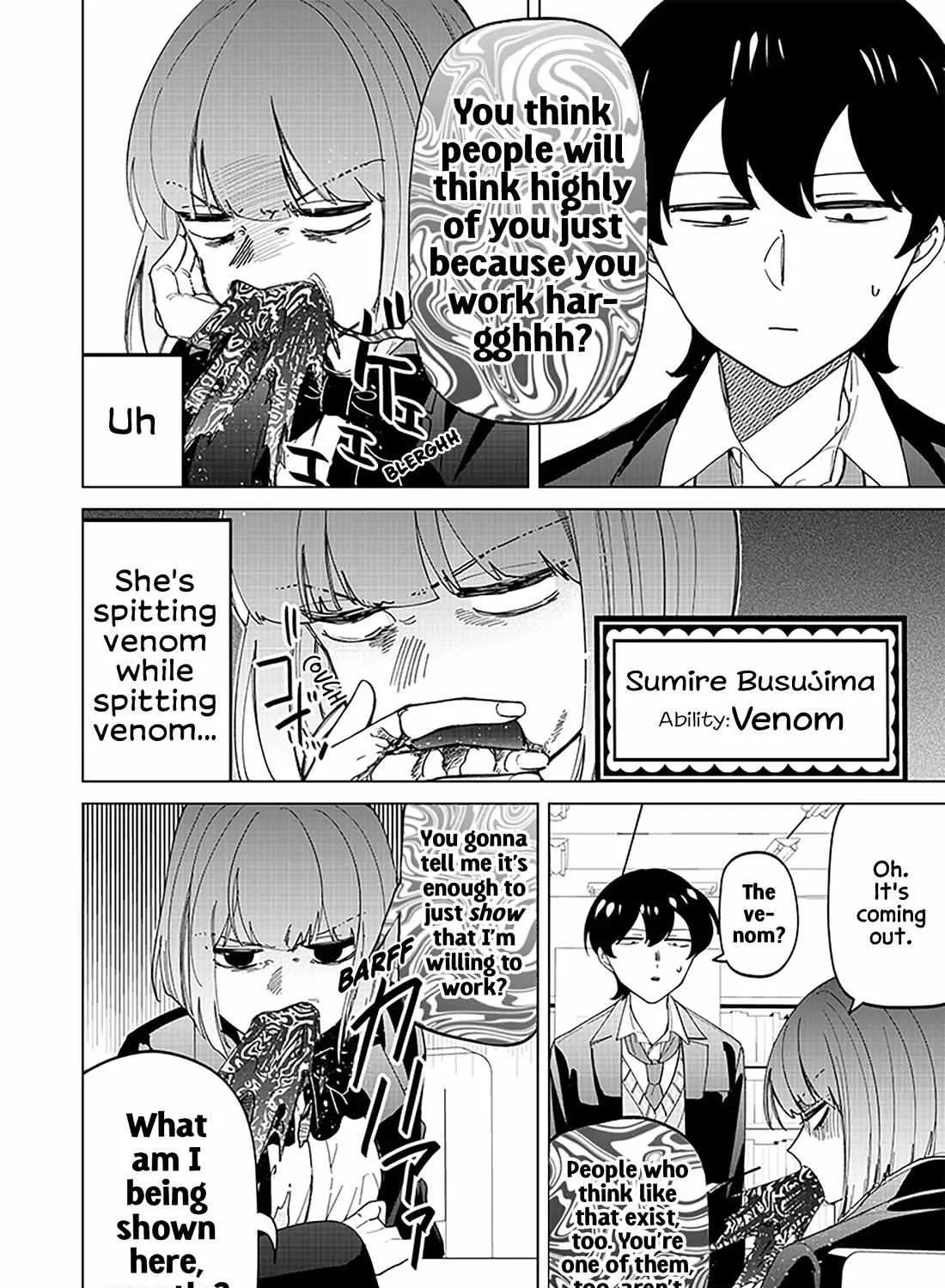 The Gals Who is Always Saying Insane Things. -My Daily Life at a Private Paranormal High School- Chapter 24.1 page 26 - 