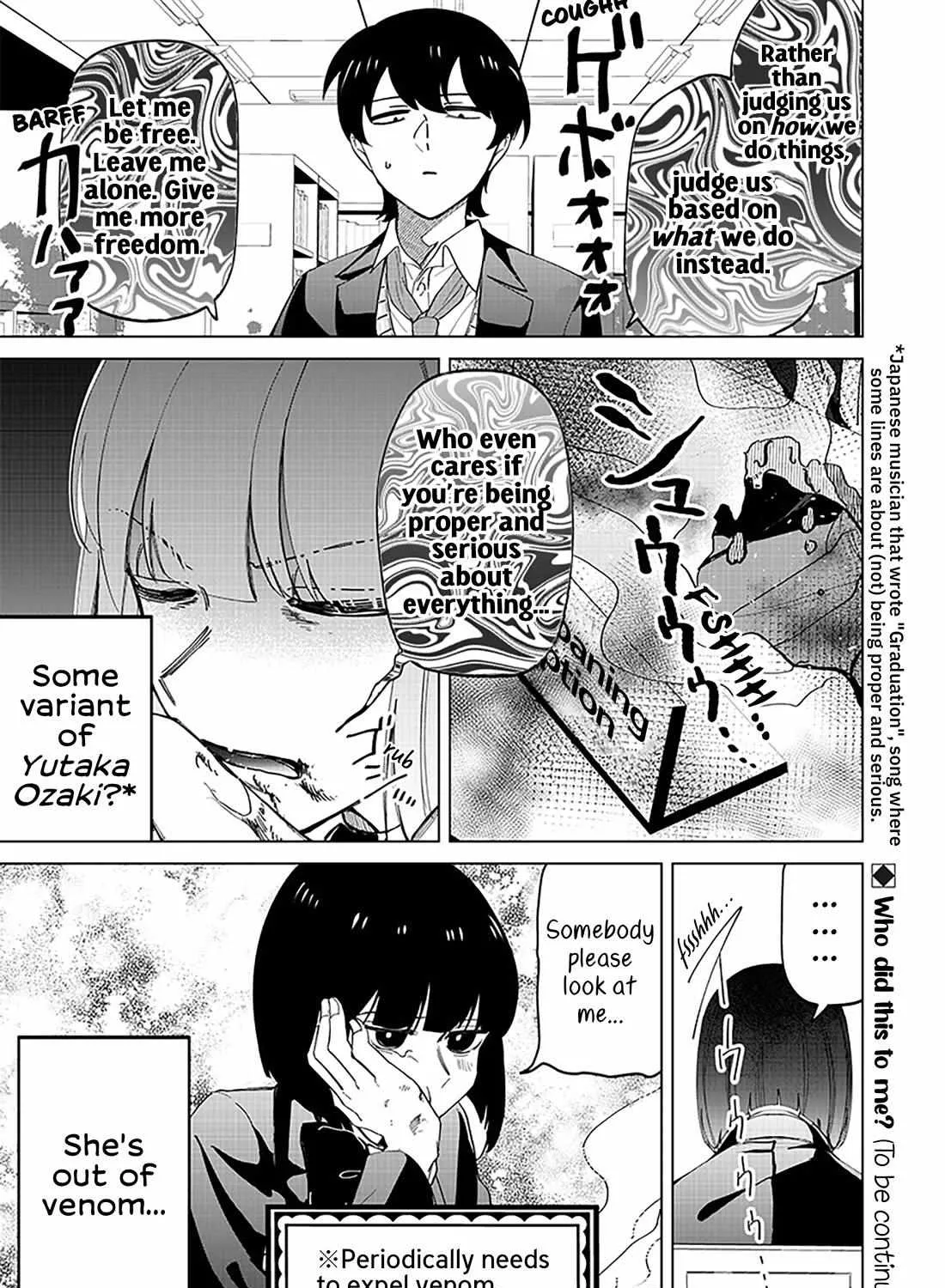The Gals Who is Always Saying Insane Things. -My Daily Life at a Private Paranormal High School- Chapter 24.1 page 28 - 