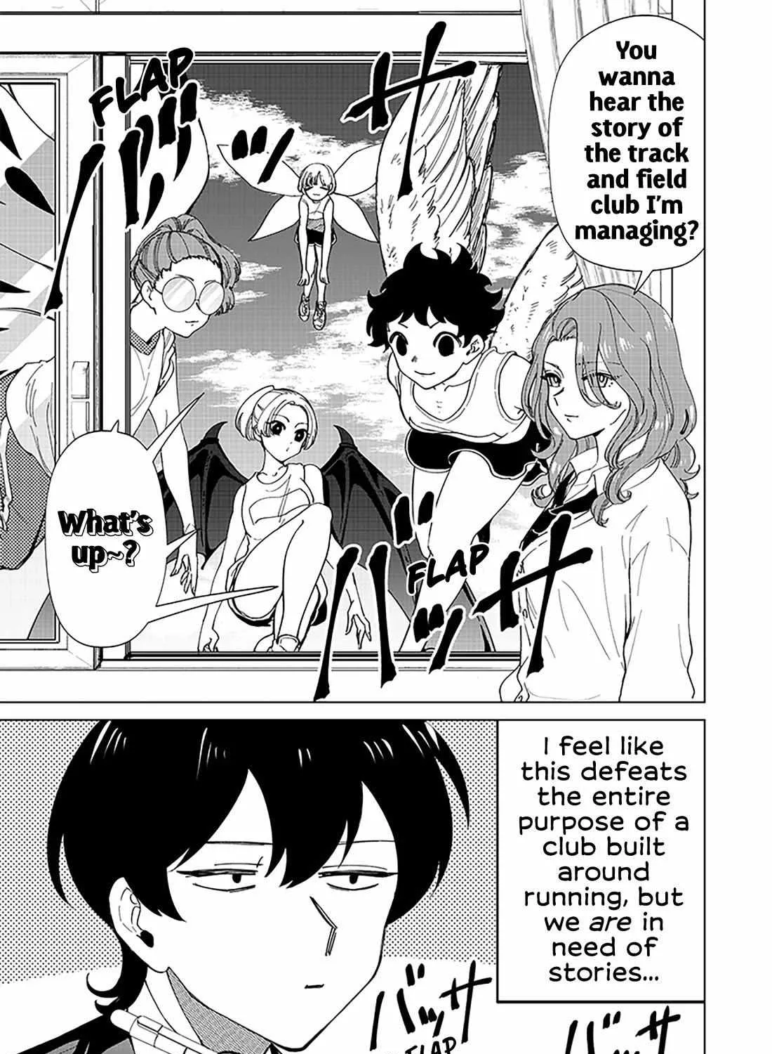 The Gals Who is Always Saying Insane Things. -My Daily Life at a Private Paranormal High School- Chapter 24.1 page 4 - 