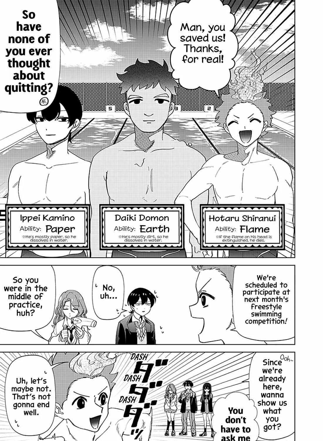 The Gals Who is Always Saying Insane Things. -My Daily Life at a Private Paranormal High School- Chapter 24.1 page 8 - 