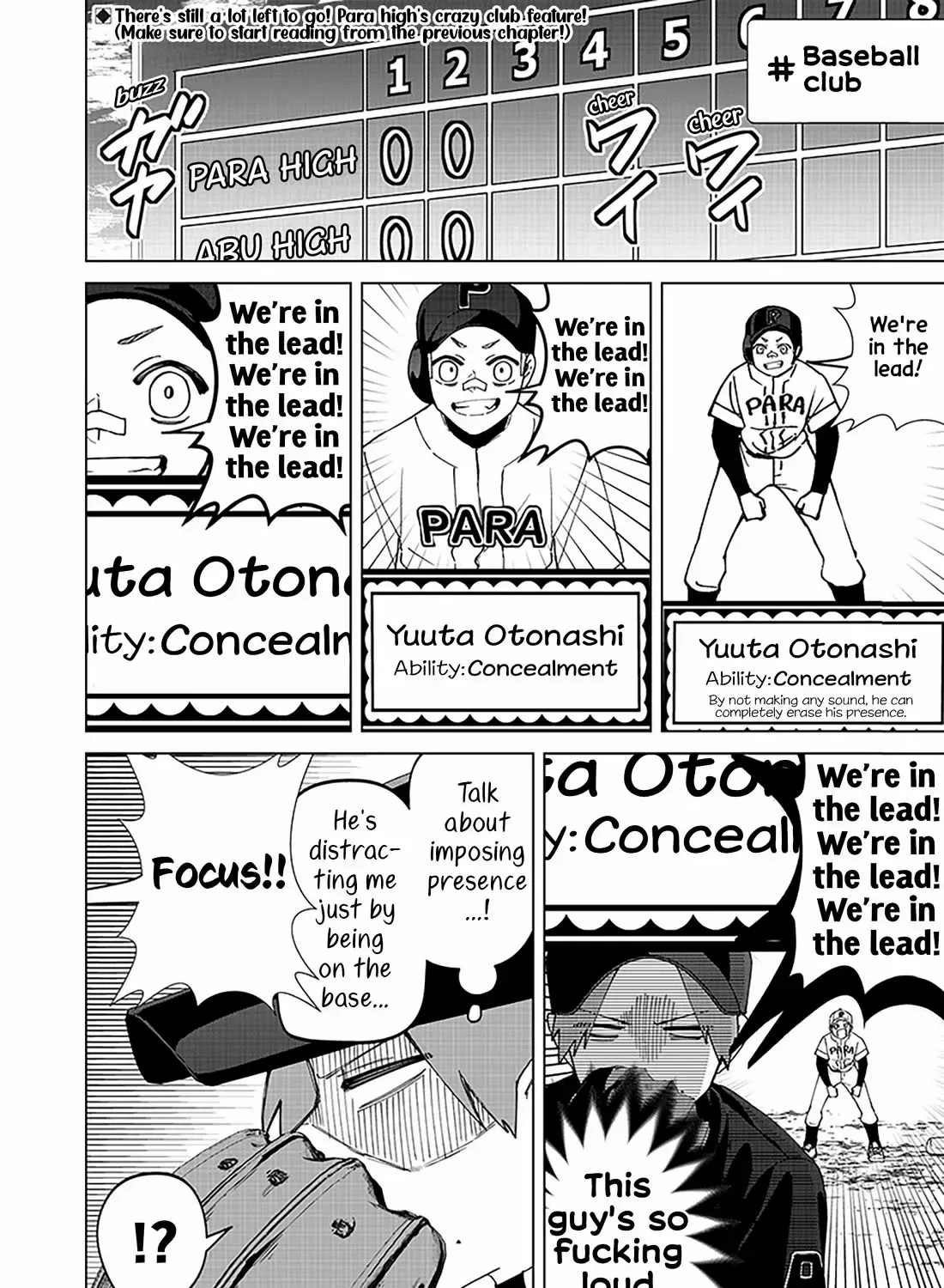 The Gals Who is Always Saying Insane Things. -My Daily Life at a Private Paranormal High School- Chapter 24.2 page 1 - 