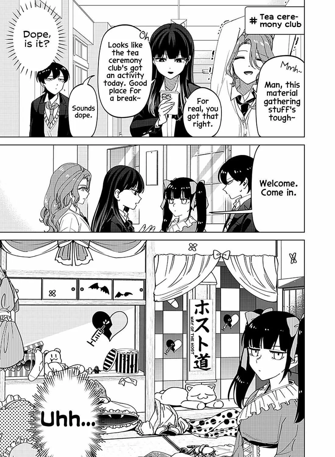 The Gals Who is Always Saying Insane Things. -My Daily Life at a Private Paranormal High School- Chapter 24.2 page 15 - 