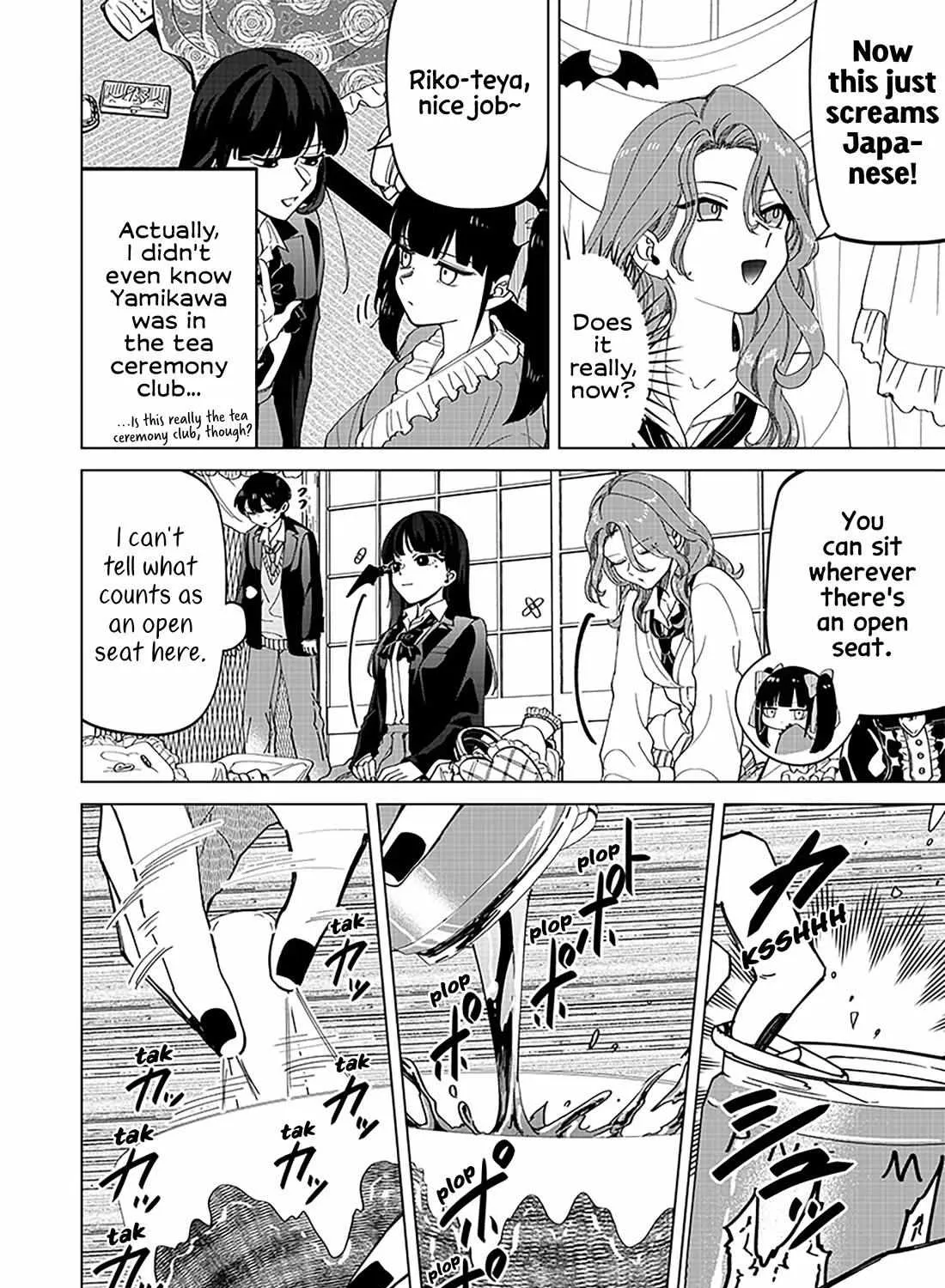 The Gals Who is Always Saying Insane Things. -My Daily Life at a Private Paranormal High School- Chapter 24.2 page 17 - 