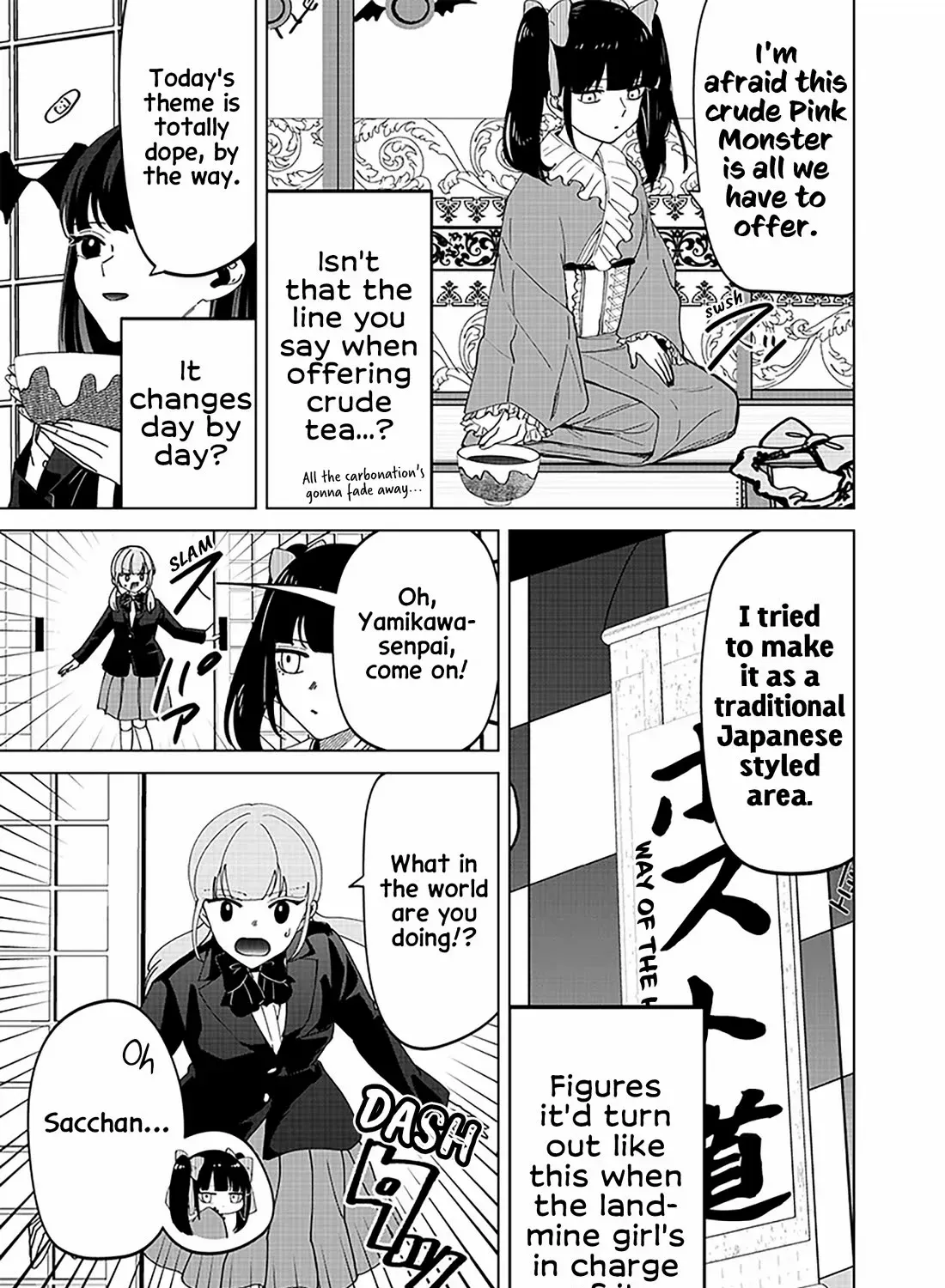 The Gals Who is Always Saying Insane Things. -My Daily Life at a Private Paranormal High School- Chapter 24.2 page 19 - 