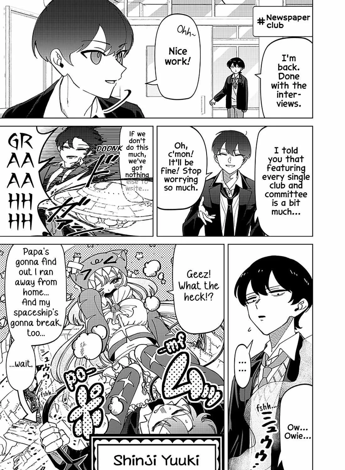 The Gals Who is Always Saying Insane Things. -My Daily Life at a Private Paranormal High School- Chapter 24.2 page 23 - 