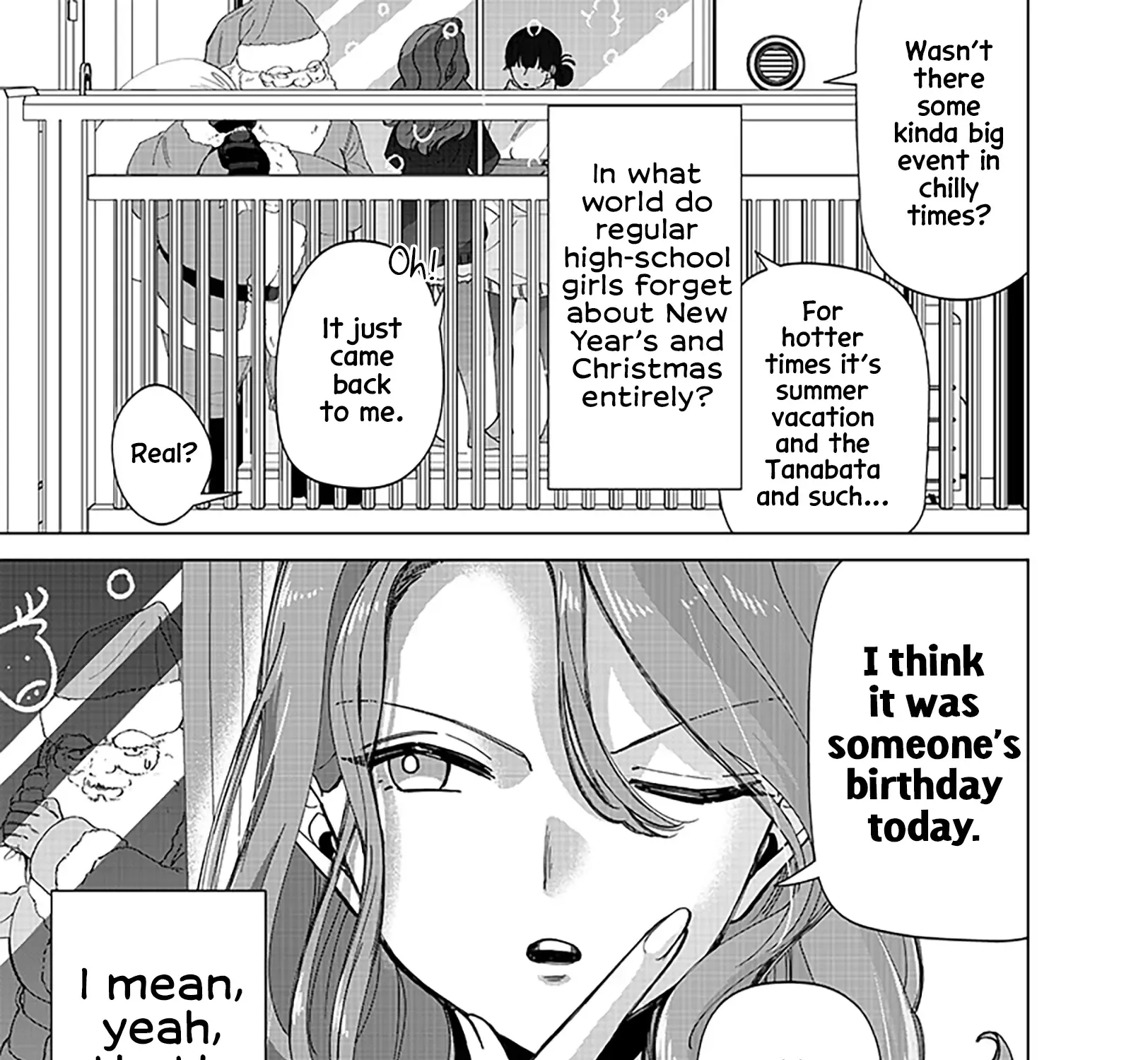 The Gals Who is Always Saying Insane Things. -My Daily Life at a Private Paranormal High School- Chapter 25.1 page 6 - 
