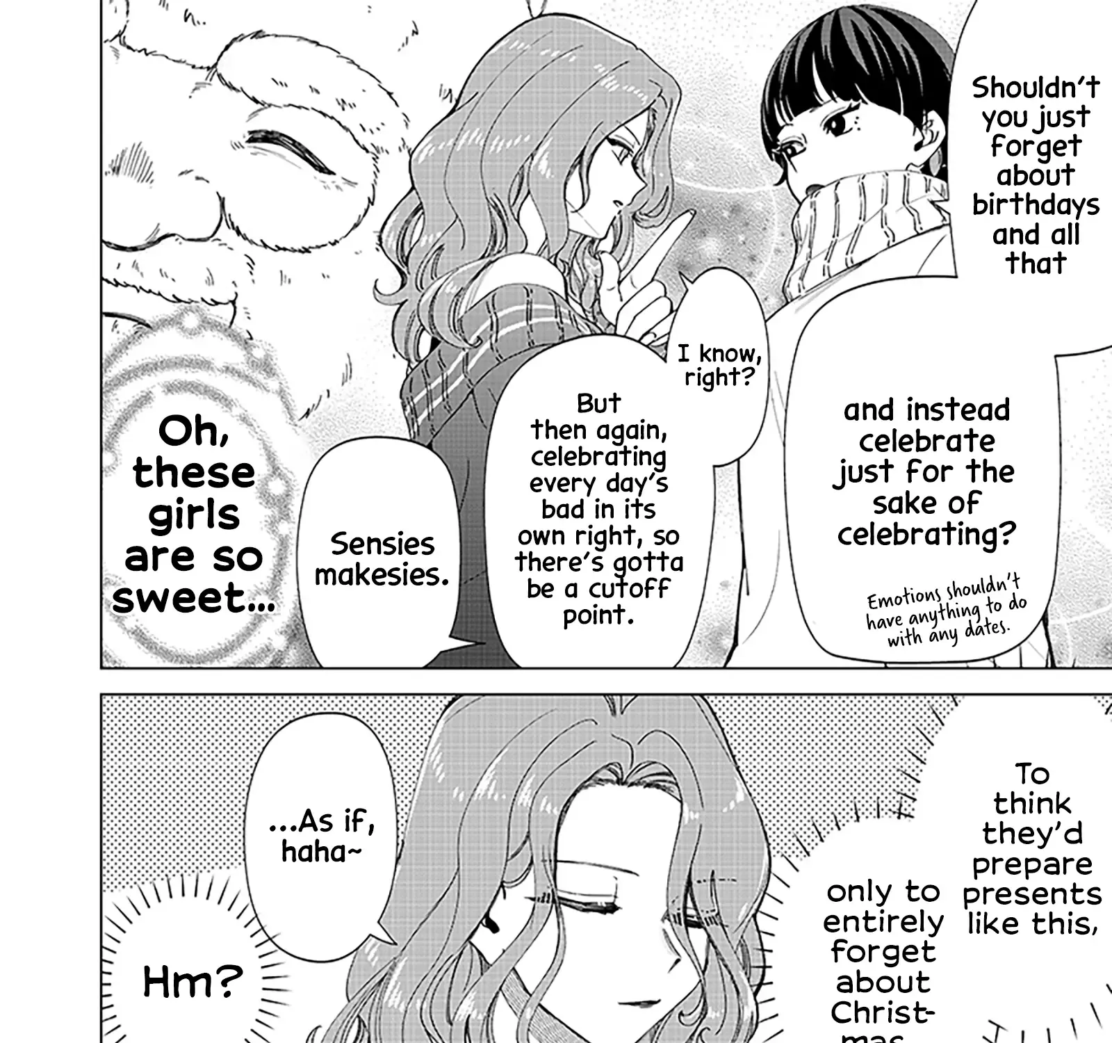 The Gals Who is Always Saying Insane Things. -My Daily Life at a Private Paranormal High School- Chapter 25.1 page 8 - 