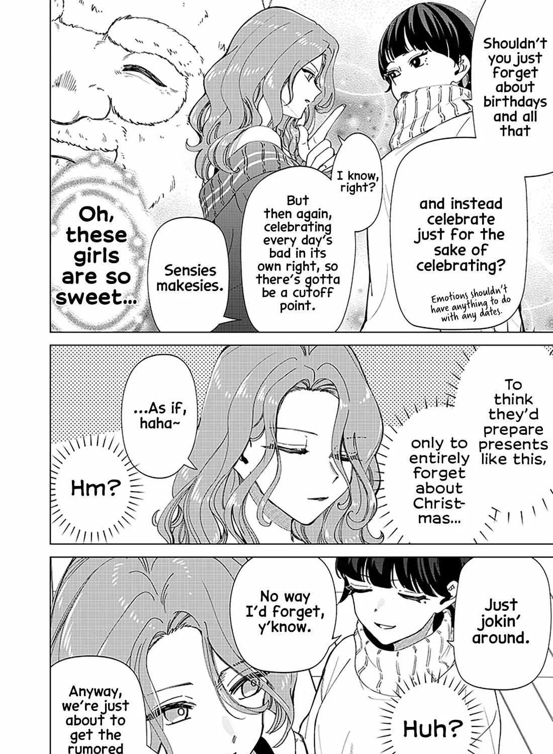 The Gals Who is Always Saying Insane Things. -My Daily Life at a Private Paranormal High School- Chapter 25.5 page 8 - 