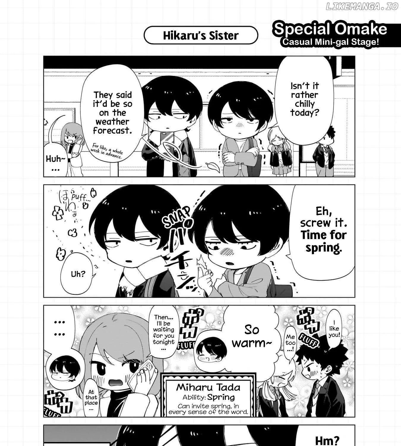 The Gals Who is Always Saying Insane Things. -My Daily Life at a Private Paranormal High School- Chapter 27.5 page 11 - 