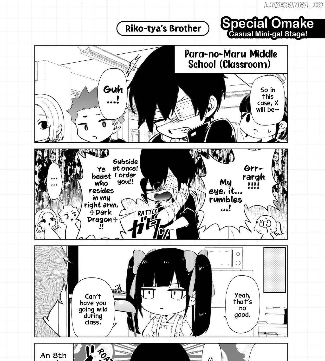 The Gals Who is Always Saying Insane Things. -My Daily Life at a Private Paranormal High School- Chapter 27.5 page 15 - 