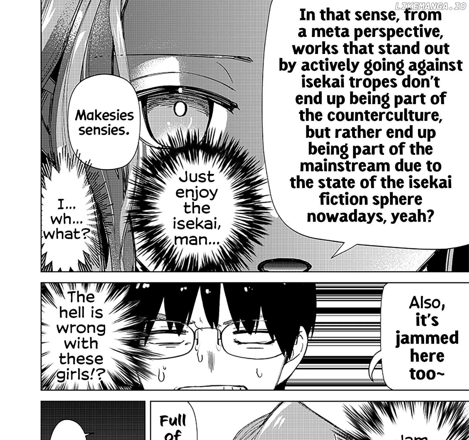 The Gals Who is Always Saying Insane Things. -My Daily Life at a Private Paranormal High School- Chapter 29 page 20 - 