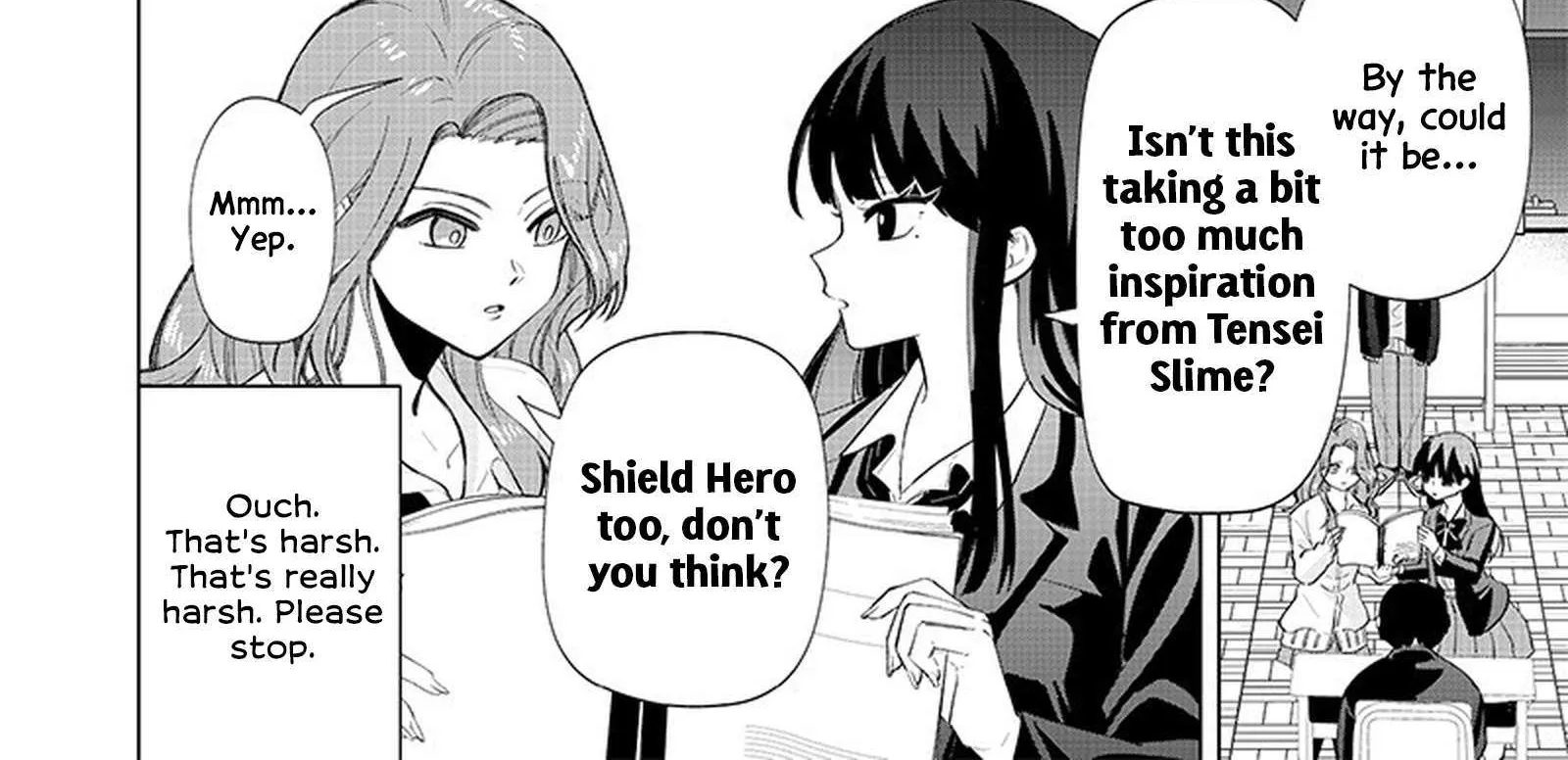 The Gals Who is Always Saying Insane Things. -My Daily Life at a Private Paranormal High School- Chapter 3 page 15 - 