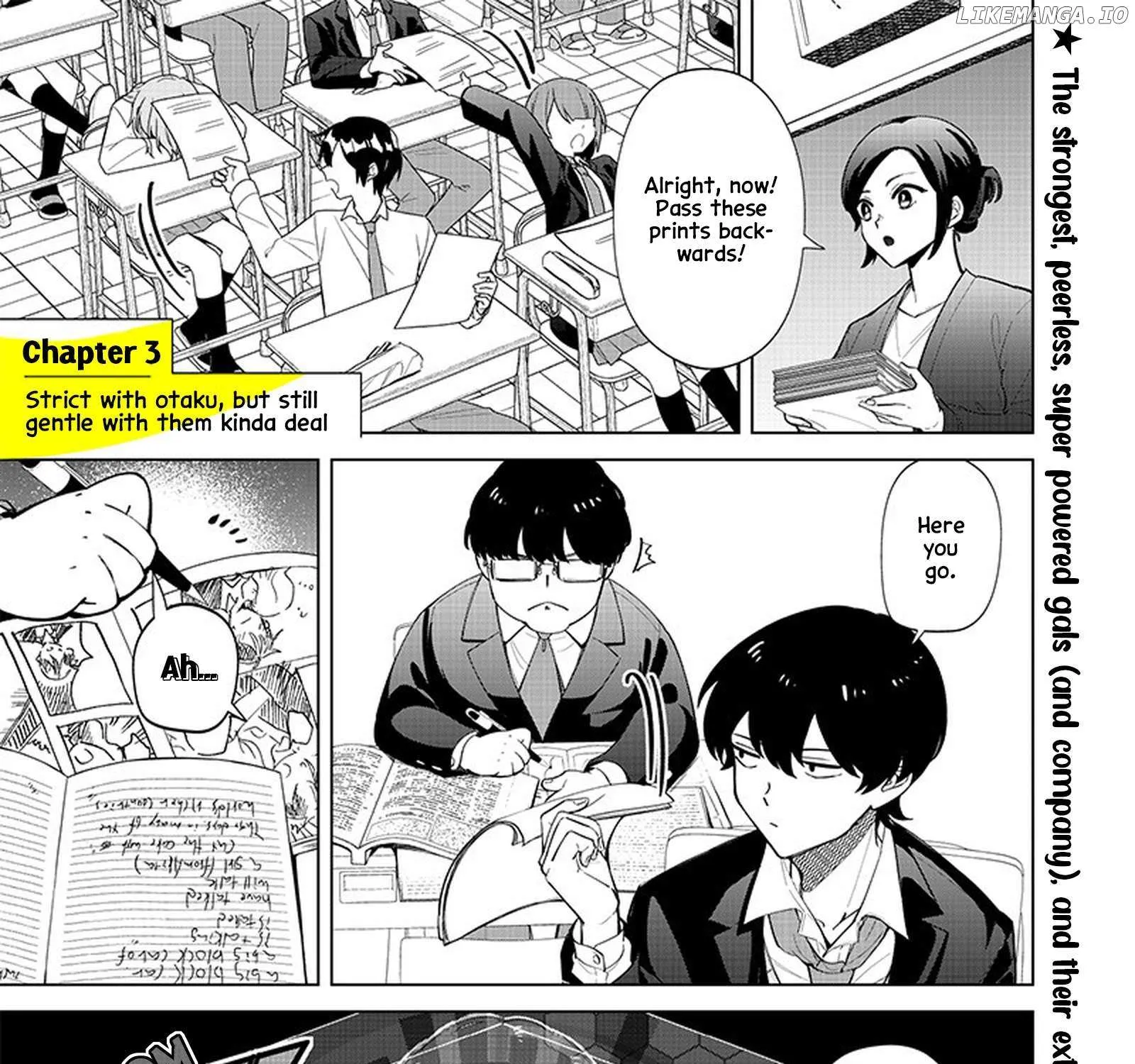 The Gals Who is Always Saying Insane Things. -My Daily Life at a Private Paranormal High School- Chapter 3 page 4 - 